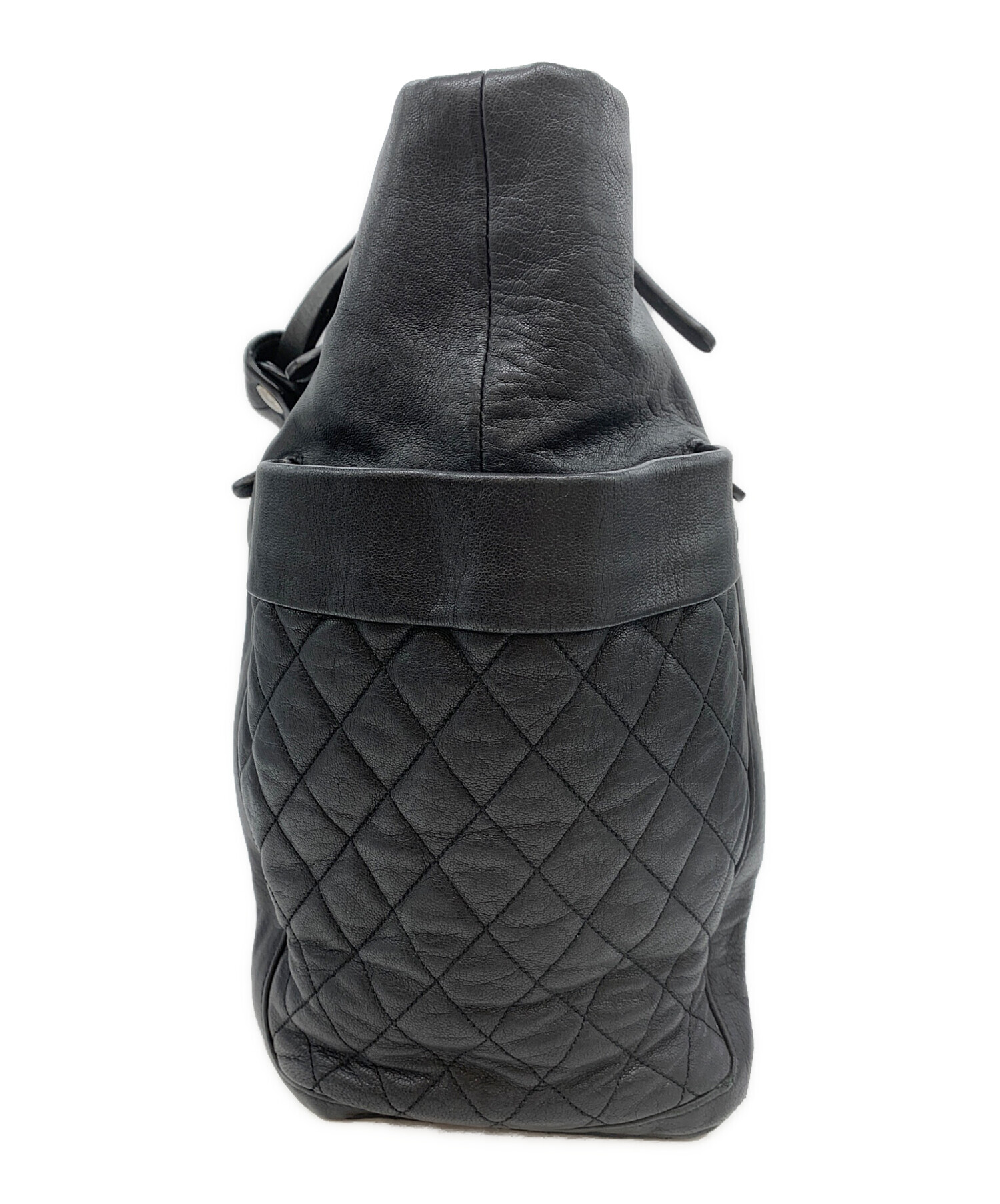 Jimmy Choo ジミーチュウ 黒 レザー ハンドバッグ ショルダーバッグ 