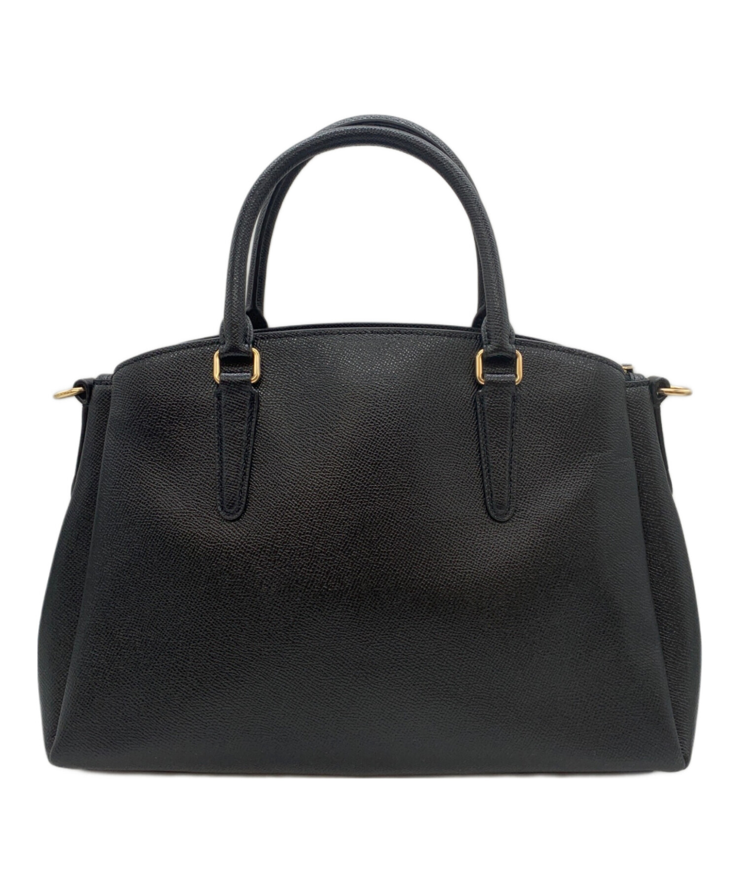 中古・古着通販】COACH (コーチ) 2WAYショルダーバッグ ブラック