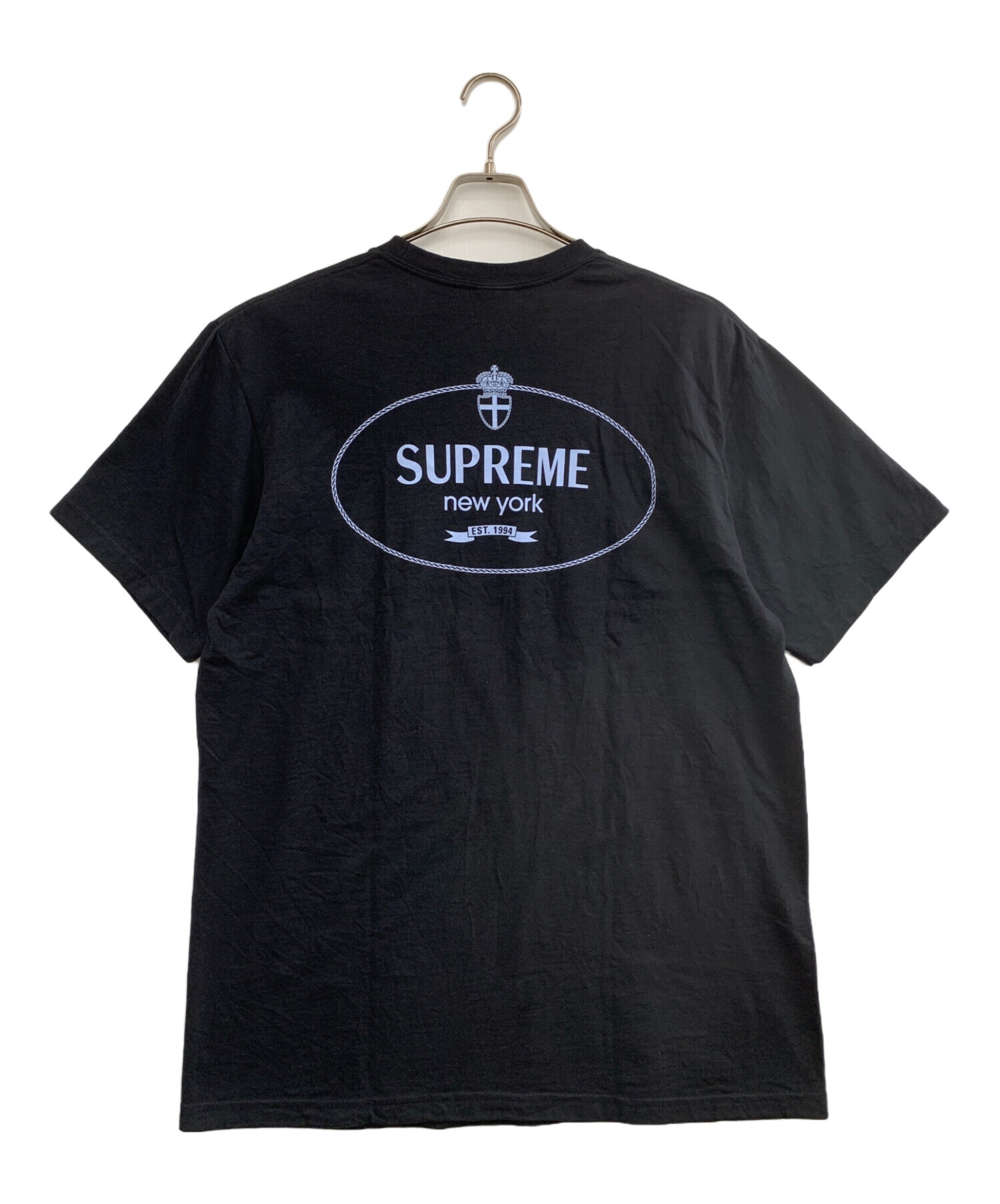 中古・古着通販】SUPREME (シュプリーム) 半袖カットソー ブラック 