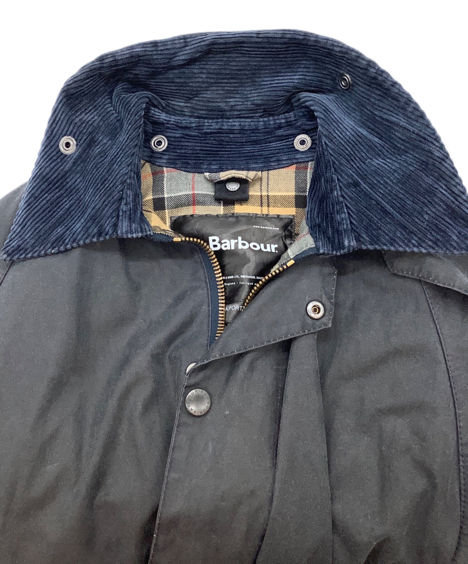 中古・古着通販】Barbour (バブアー) オイルドジャケット ネイビー