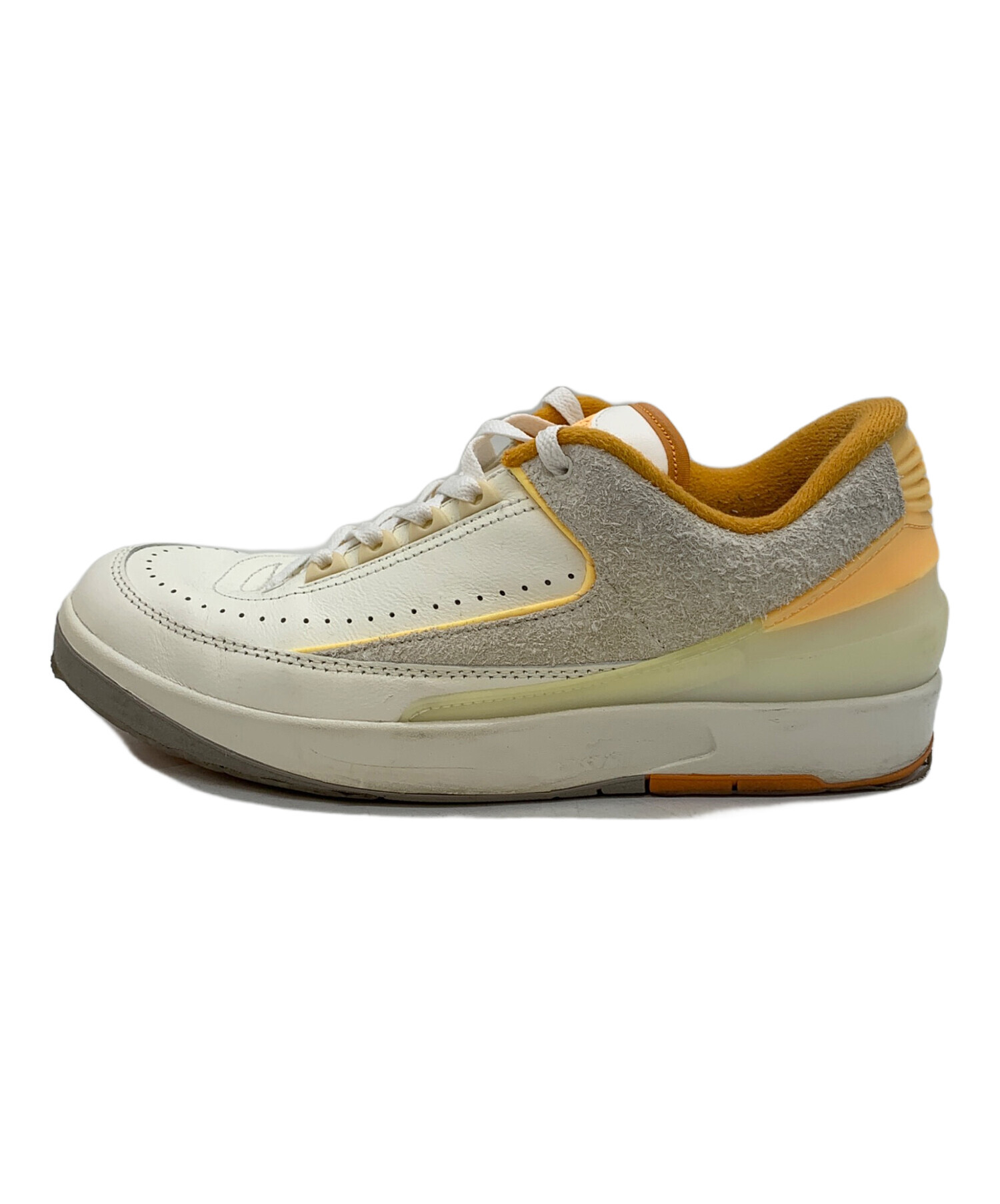 中古・古着通販】NIKE (ナイキ) AIR JORDAN 2 RETRO LOW ホワイト 