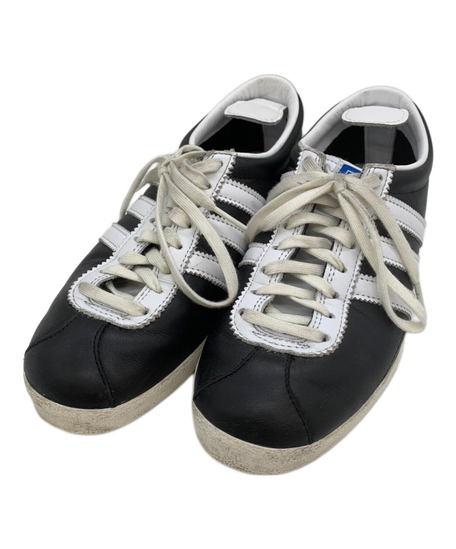中古・古着通販】adidas (アディダス) スニーカー ブラック×ホワイト 
