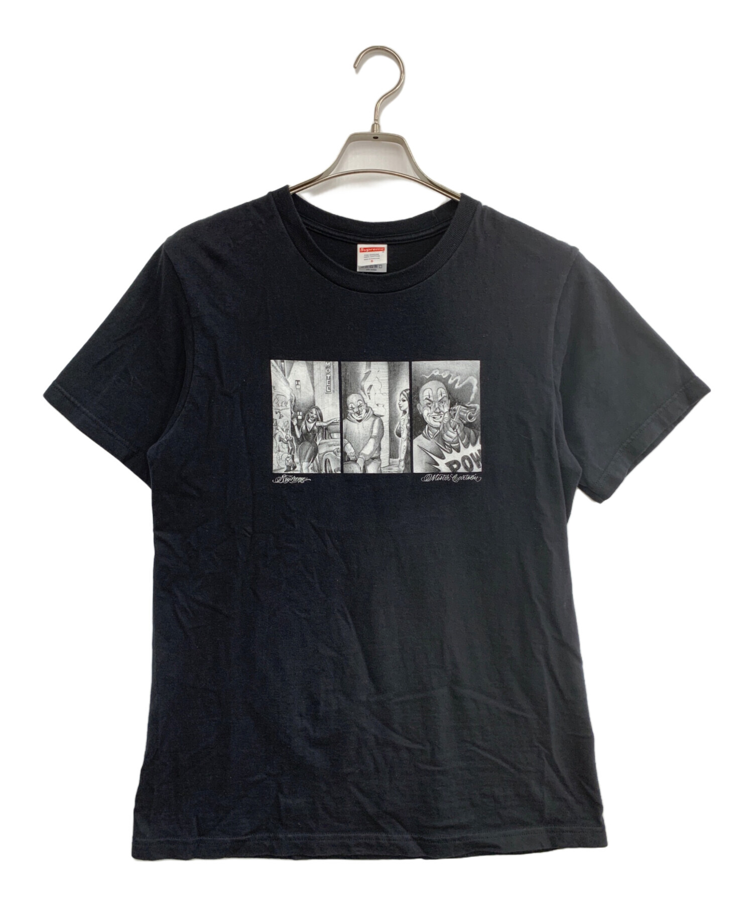 中古・古着通販】SUPREME (シュプリーム) 半袖Tシャツ ブラック サイズ 