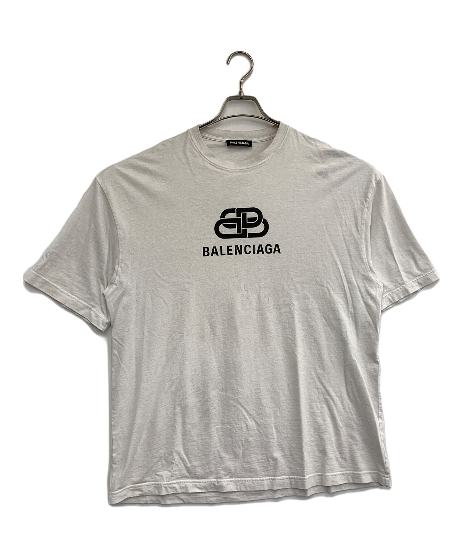 新品未着用Balenciaga 半袖Tシャツ ホワイト Sサイズ 中古・古着通販】BALENCIAGA (バレンシアガ) 半袖Tシャツ ホワイト