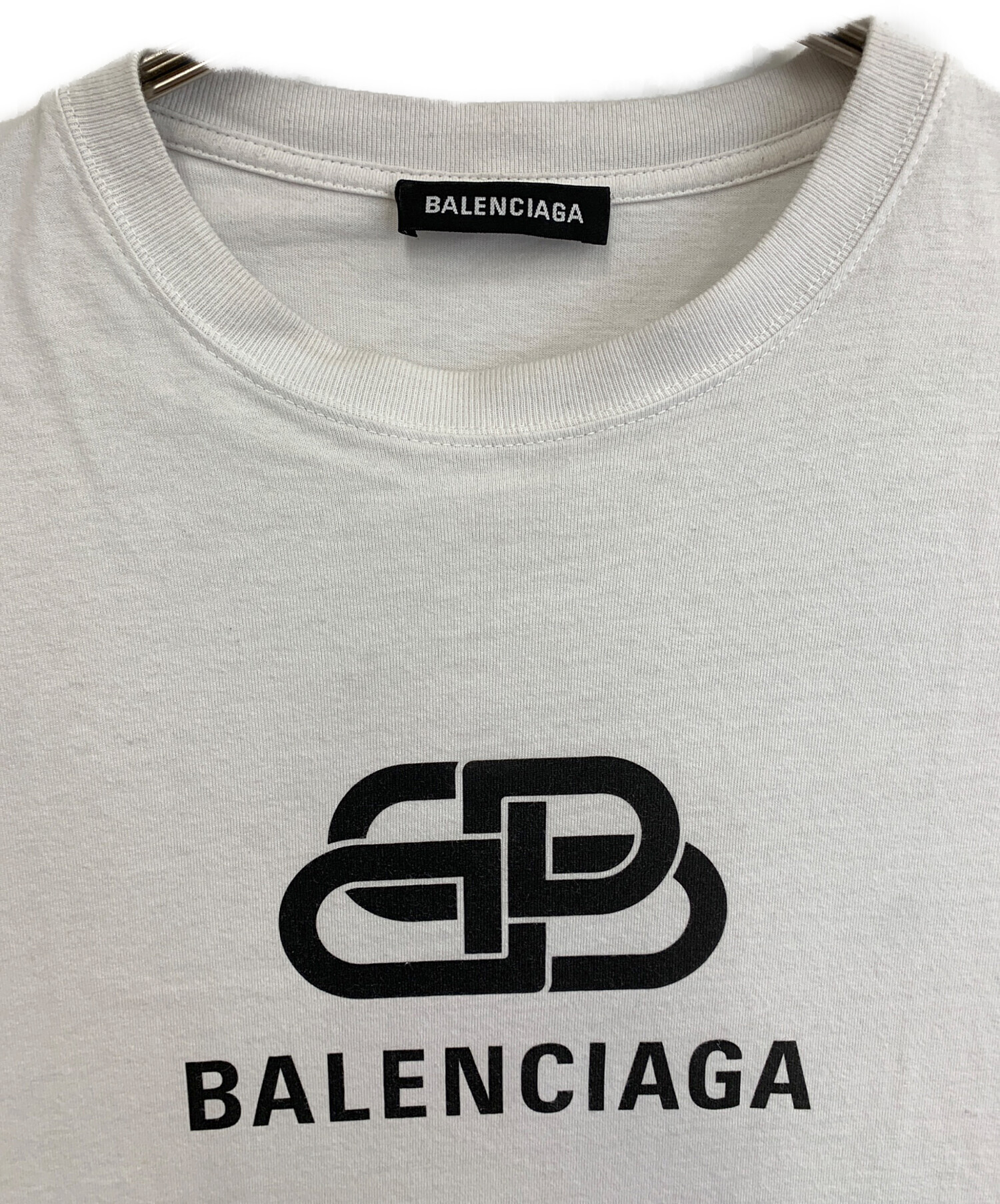 中古・古着通販】BALENCIAGA (バレンシアガ) 半袖Tシャツ ホワイト