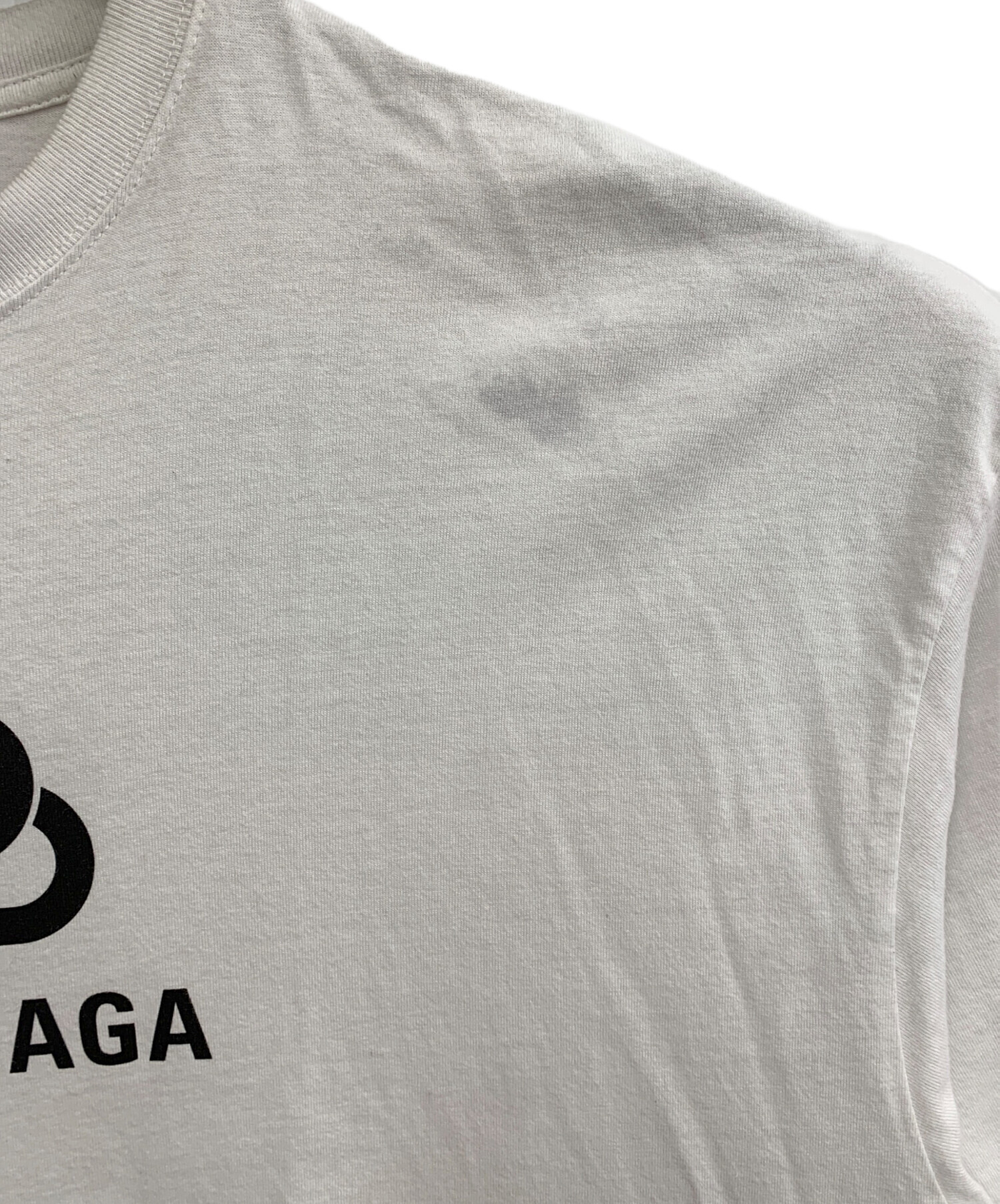 中古・古着通販】BALENCIAGA (バレンシアガ) 半袖Tシャツ ホワイト