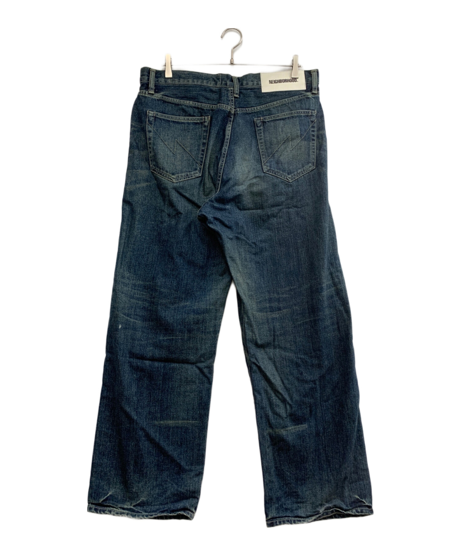 中古・古着通販】NEIGHBORHOOD (ネイバーフッド) WASHED DENIM DP WIDE