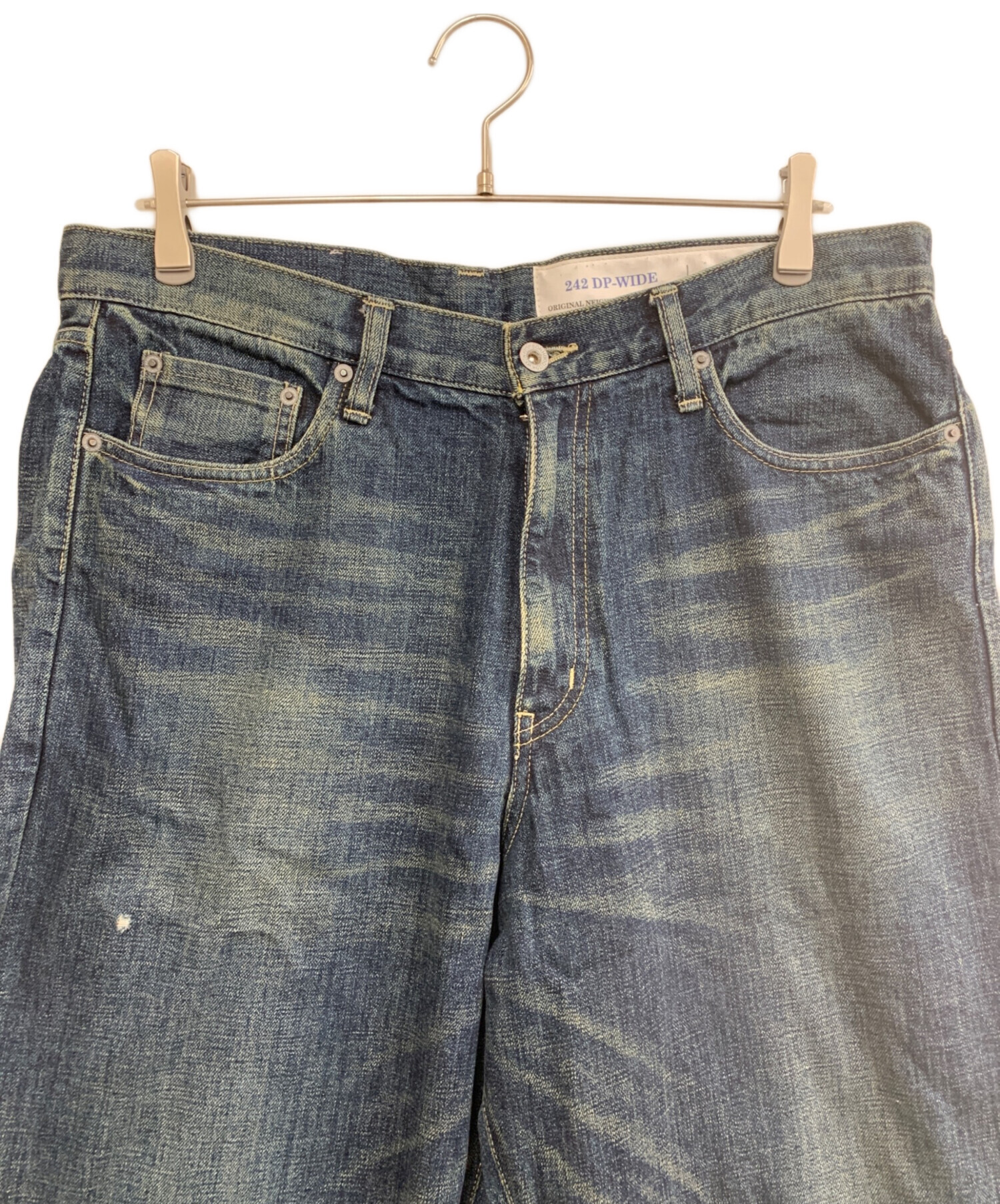 中古・古着通販】NEIGHBORHOOD (ネイバーフッド) WASHED DENIM DP WIDE