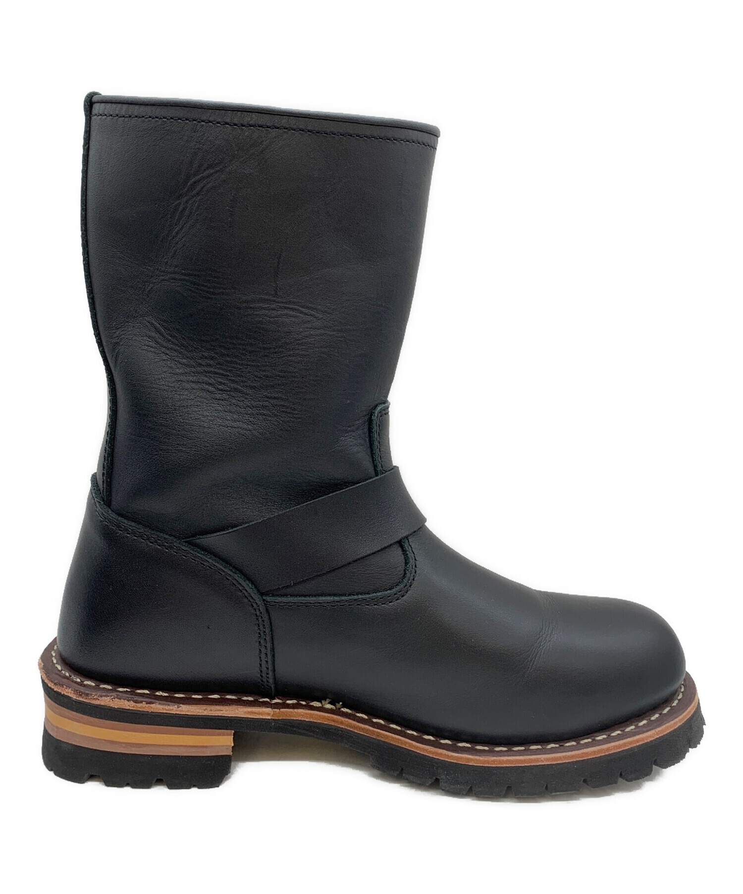 中古・古着通販】Schott (ショット) エンジニアブーツ ブラック サイズ