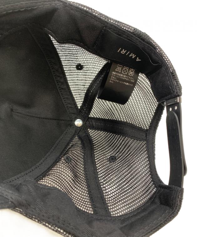 中古・古着通販】AMIRI (アミリ) メッシュキャップ ブラック サイズ