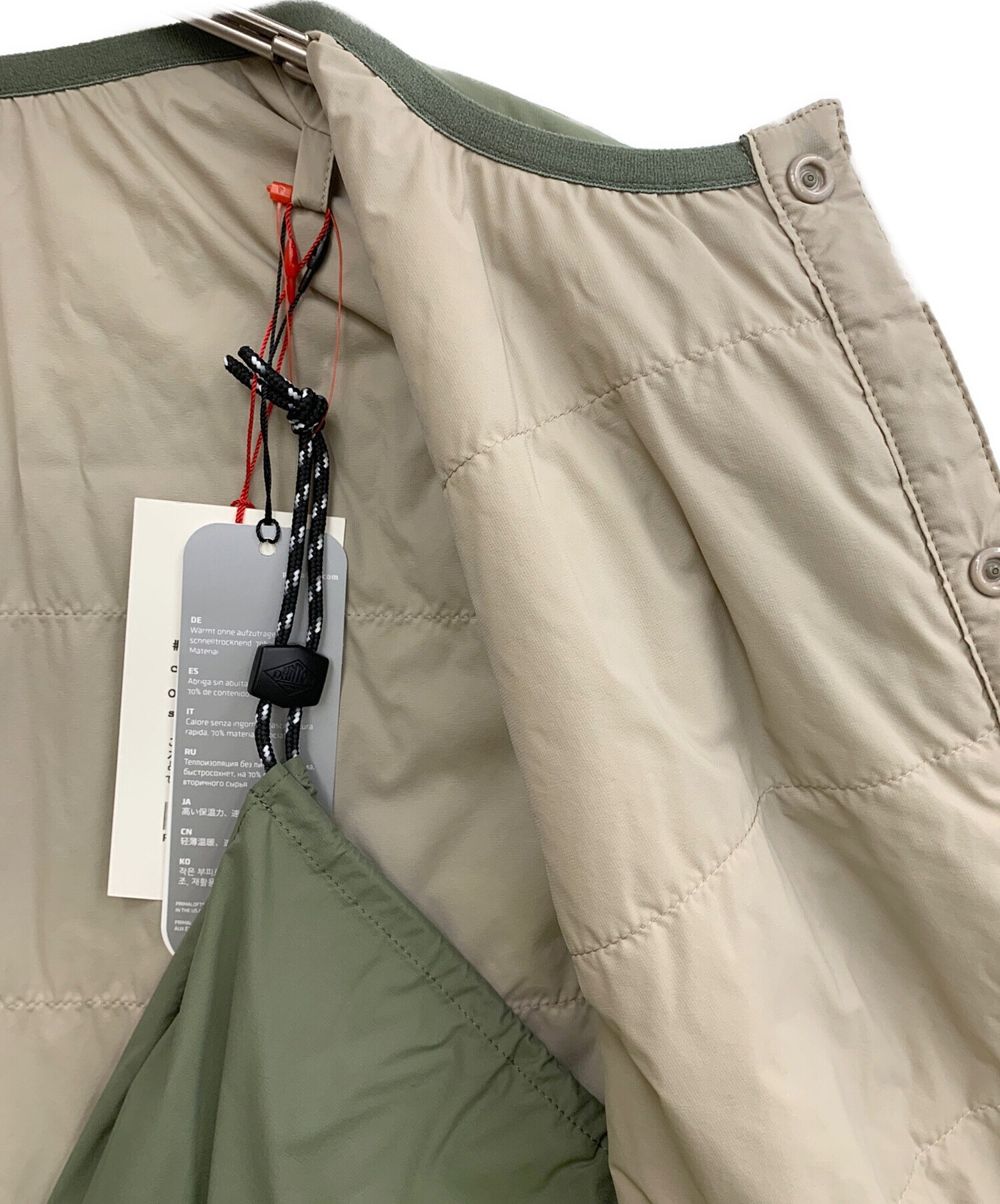 中古・古着通販】DANTON (ダントン) ノーカラーインサレーションベスト 