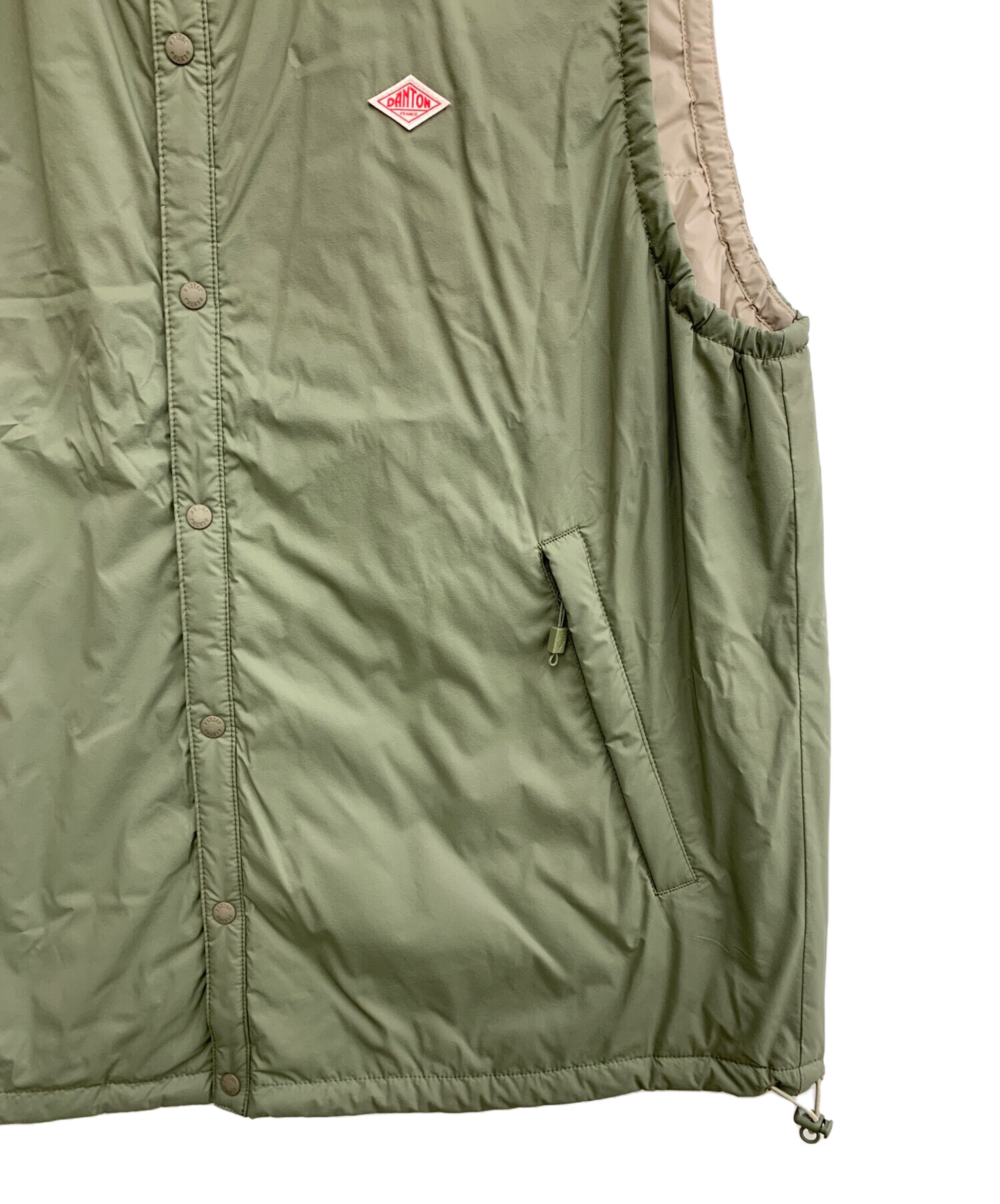 中古・古着通販】DANTON (ダントン) ノーカラーインサレーションベスト 