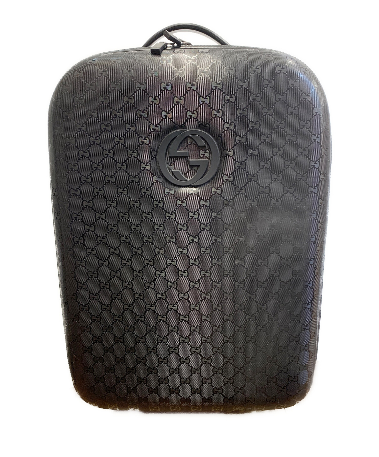 中古・古着通販】GUCCI (グッチ) キャリーバッグ ブラック｜ブランド