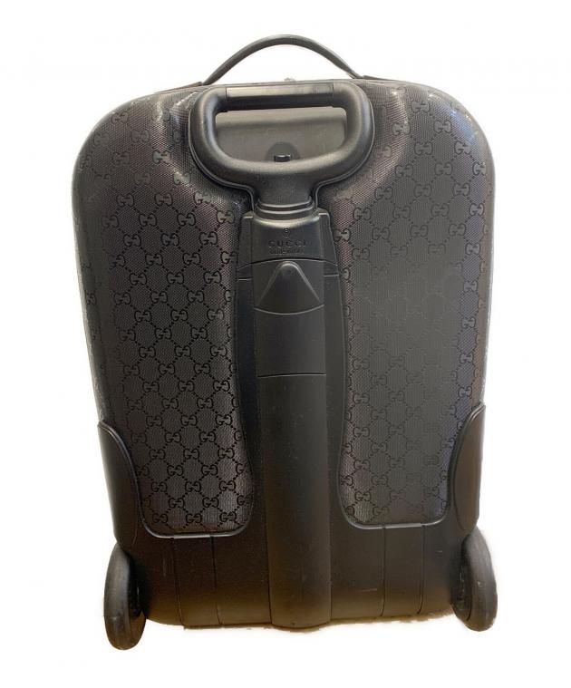 中古・古着通販】GUCCI (グッチ) キャリーバッグ ブラック｜ブランド