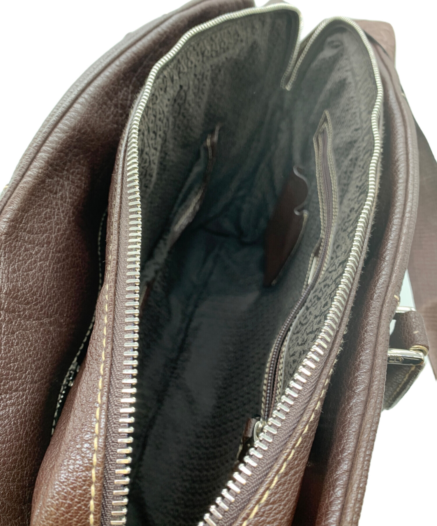 中古・古着通販】AIGNER (アイグナー) ブリーフケース ブラウン