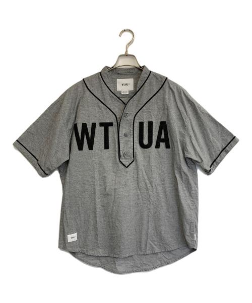 中古・古着通販】WTAPS (ダブルタップス) 半袖シャツ グレー サイズ:01