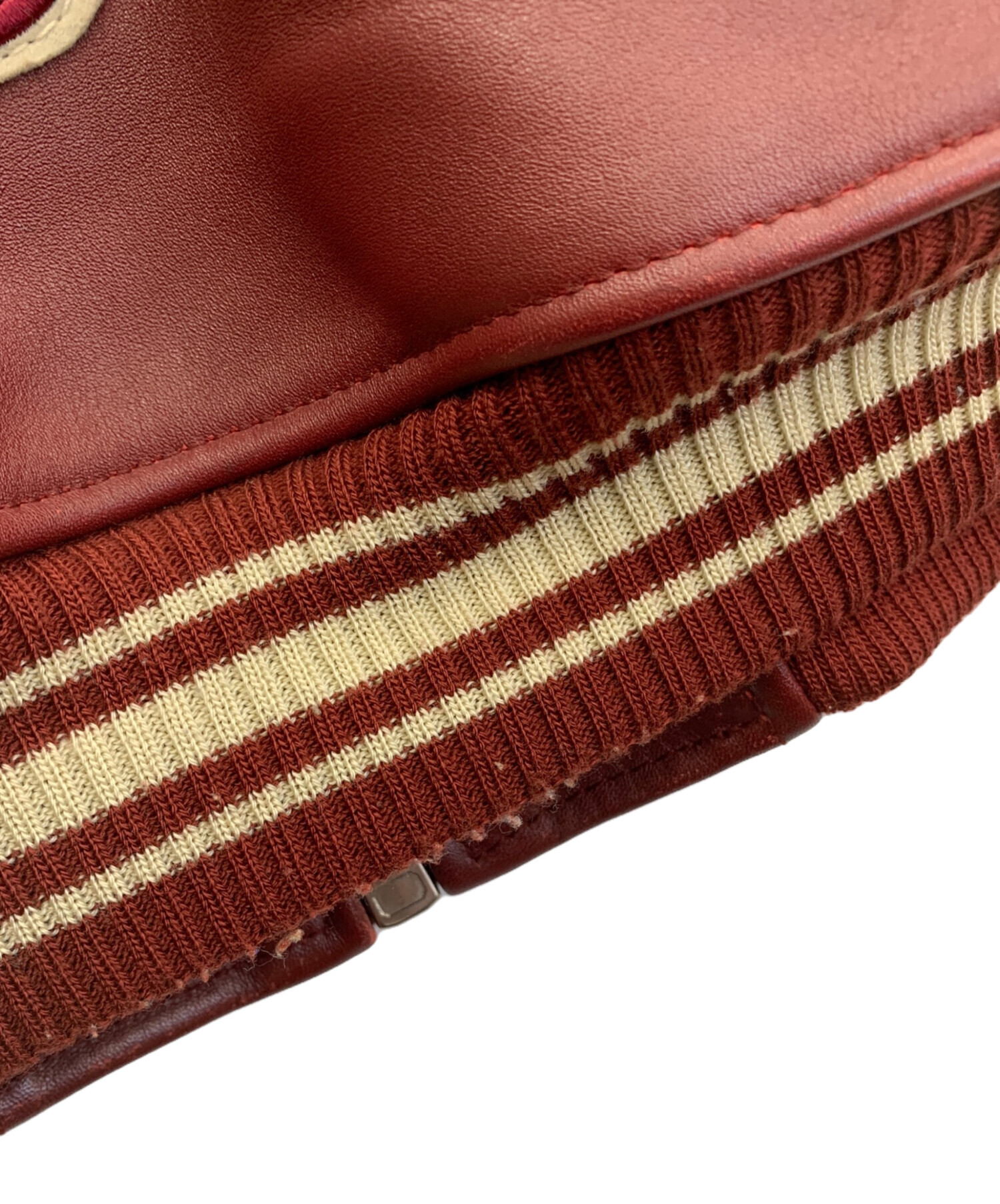 中古・古着通販】AVIREX (アヴィレックス) アーチロゴレザースタジャン