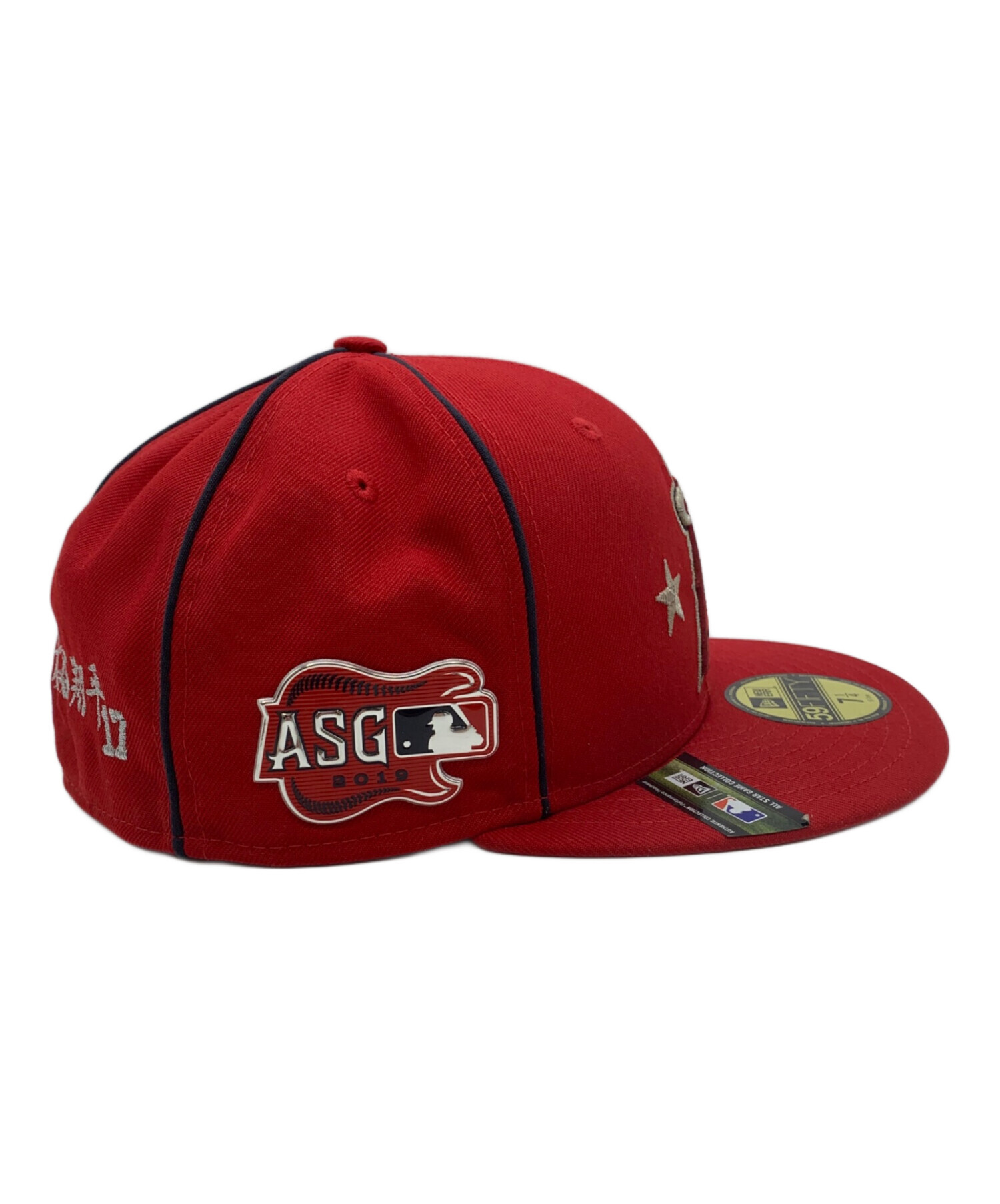 中古・古着通販】New Era (ニューエラ) キャップ レッド サイズ:7 1/4 