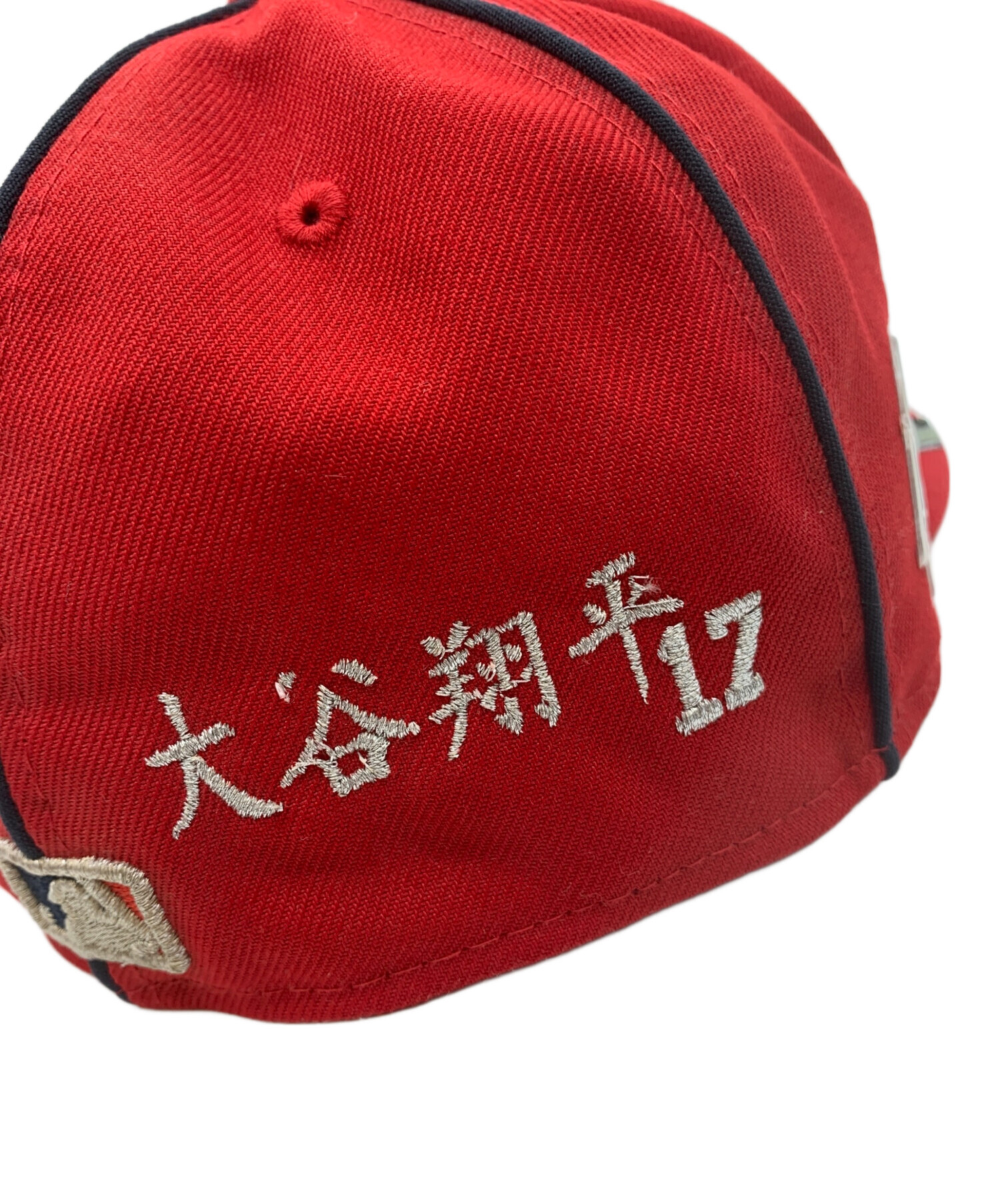 中古・古着通販】New Era (ニューエラ) キャップ レッド サイズ:7 1/4