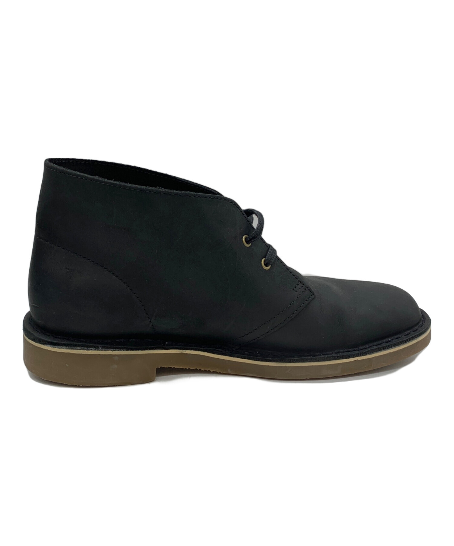 中古・古着通販】CLARKS (クラークス) チャッカブーツ ブラック サイズ