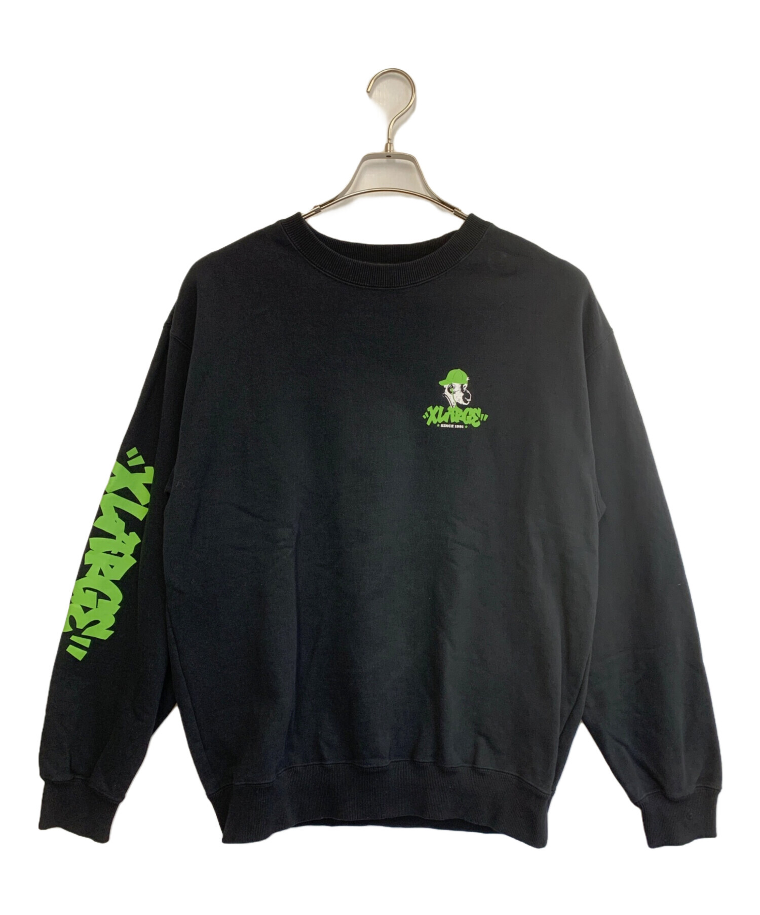 中古・古着通販】X-LARGE (エクストララージ) スウェット ブラック