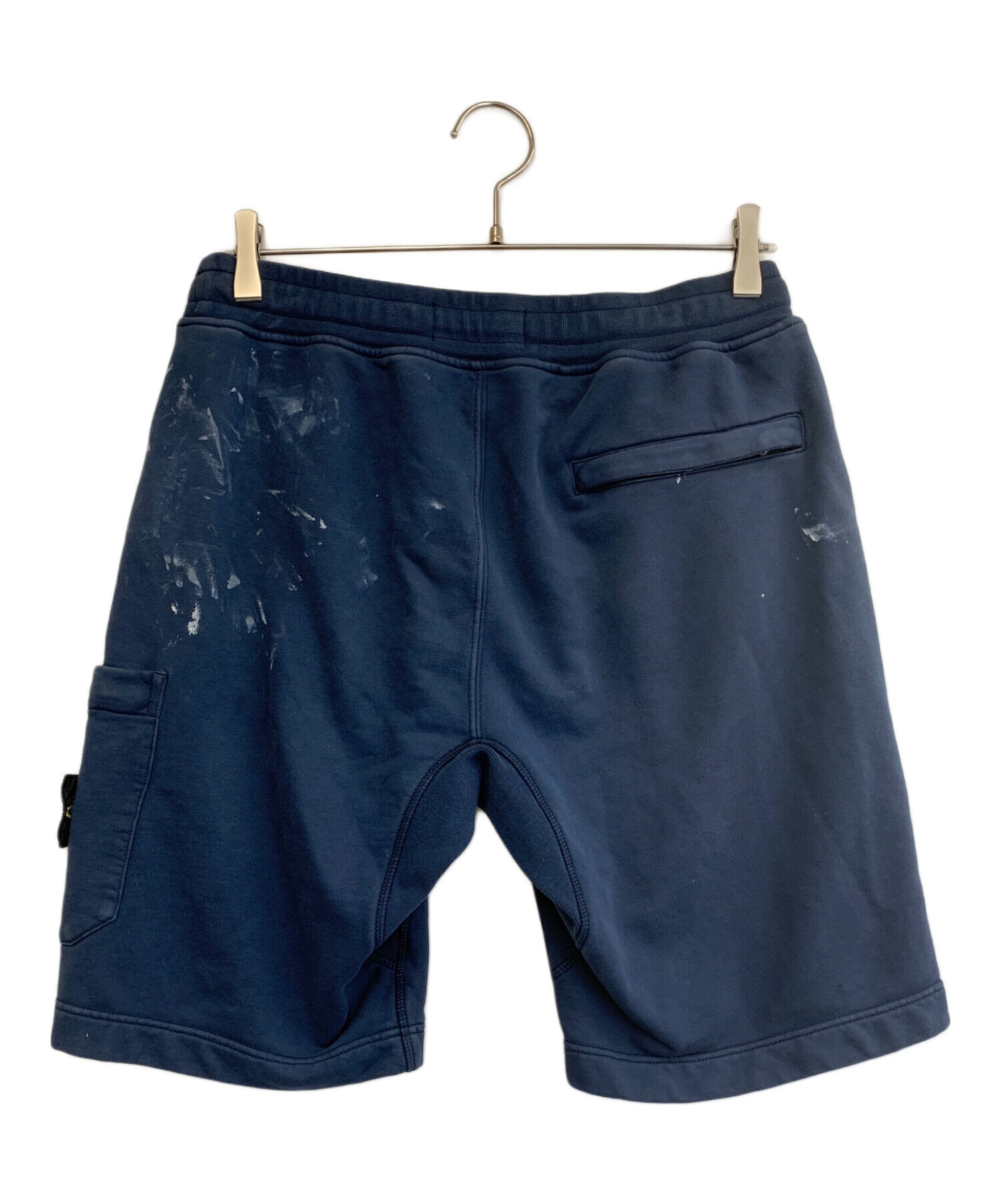 stone  ストーンアイランド　ハーフパンツ　ネイビー 中古・古着通販】STONE ISLAND JUNIOR (ストーンアイランドジュニア