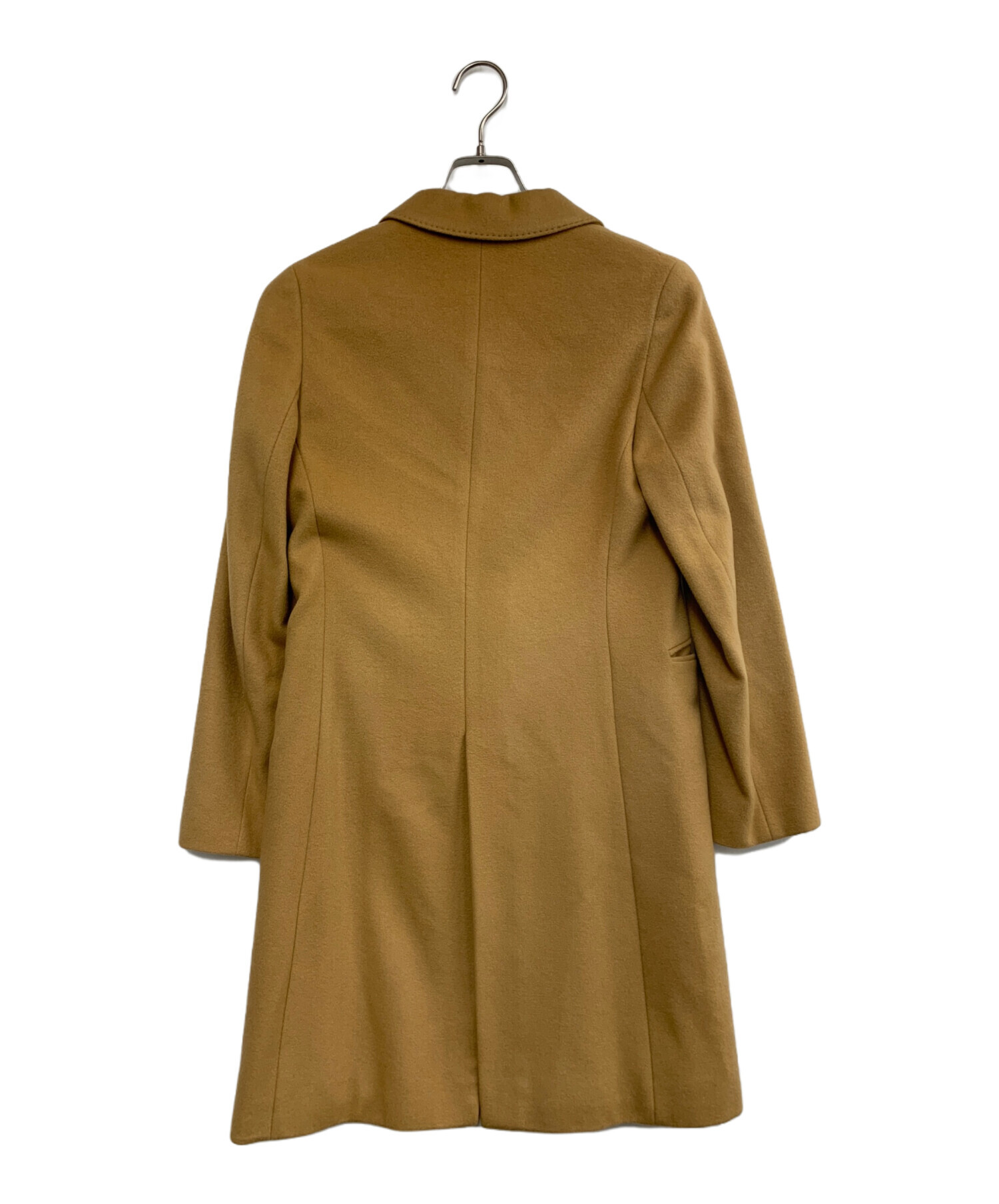 中古・古着通販】INED (イネド) カシミヤコート ベージュ サイズ:2 