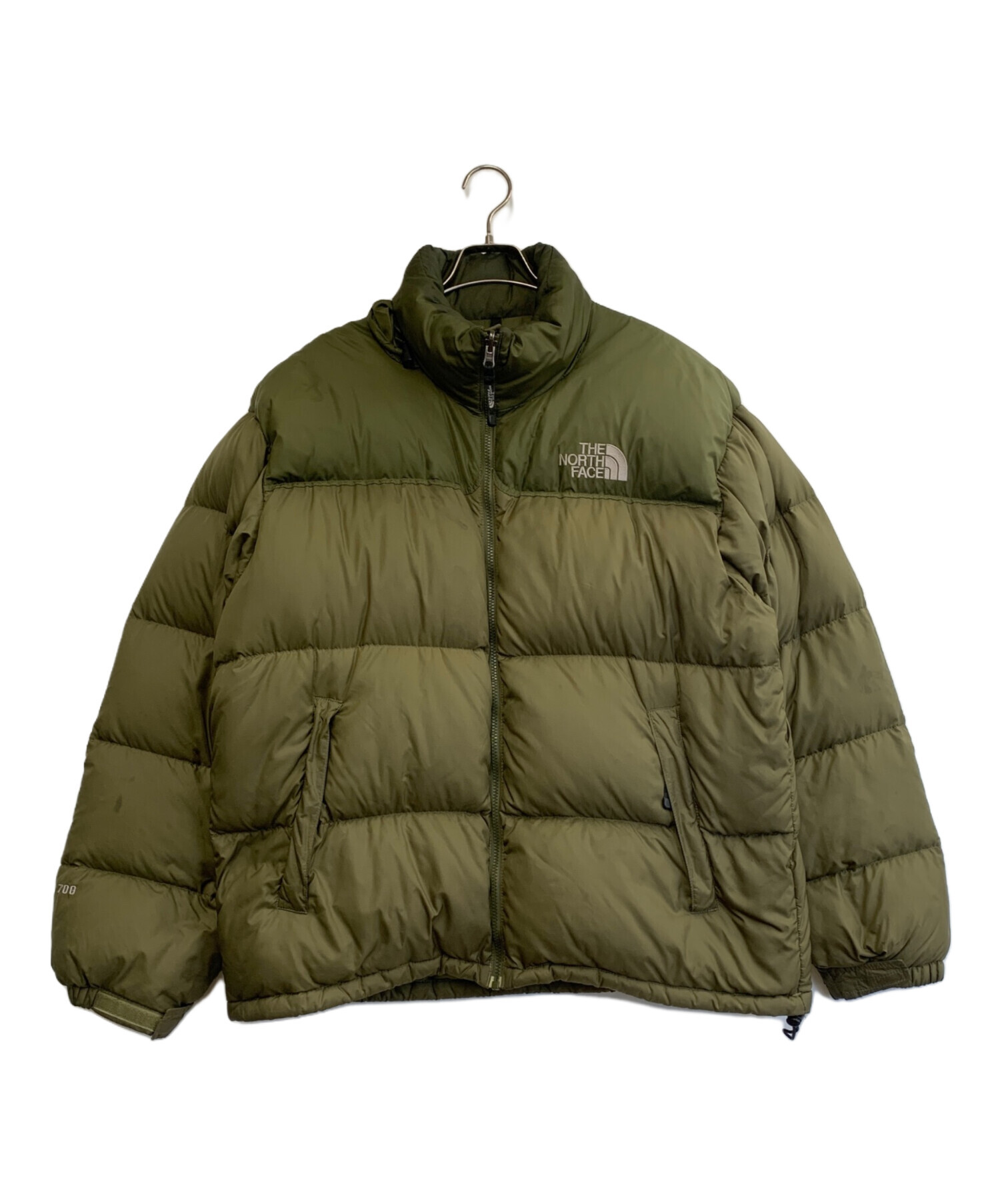 THE NORTH FACE XL ダウンジャケットカーキ