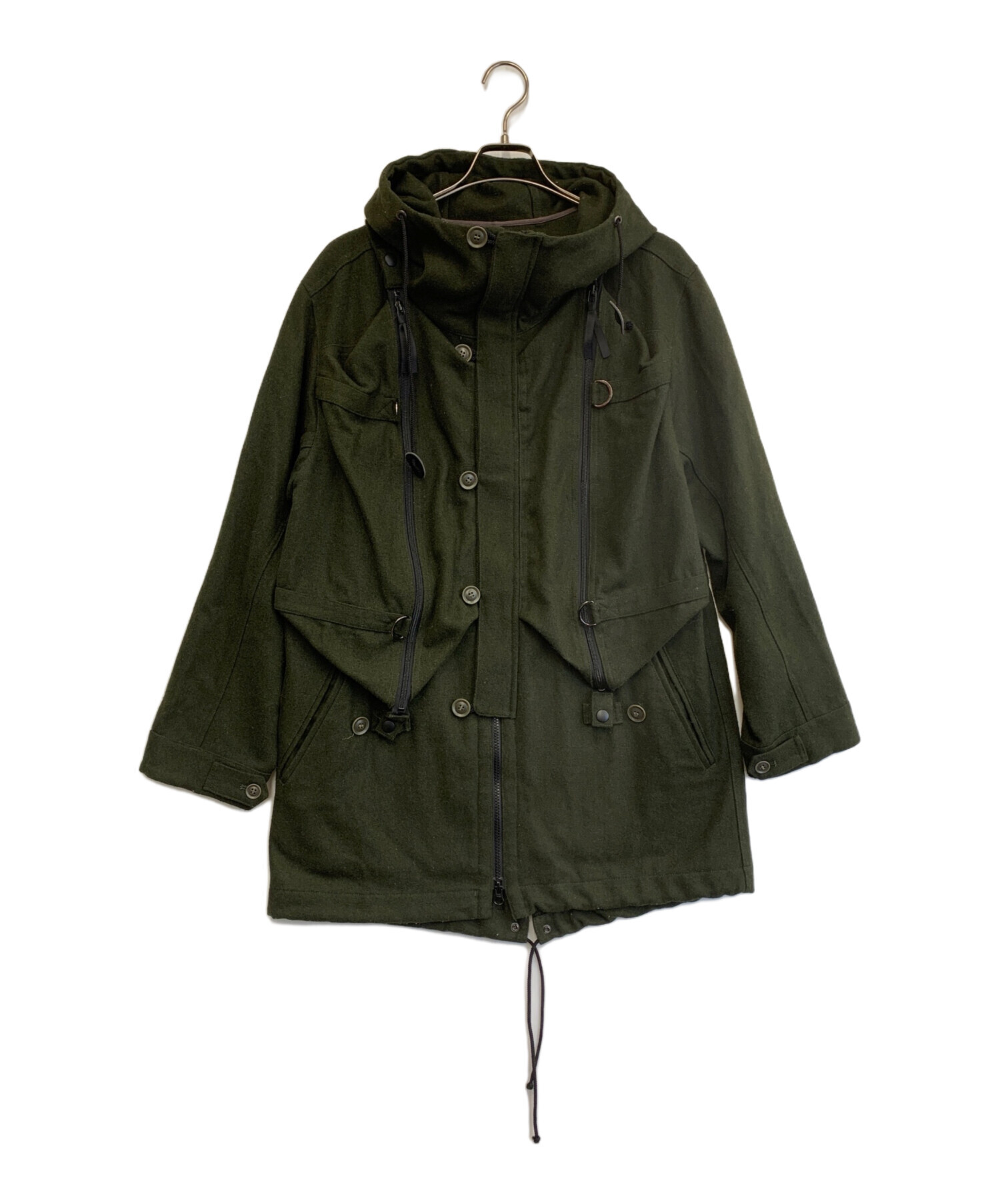 新品タグ付き　FINAL  ファイナルホーム　多重ジップコート　大きめ 中古・古着通販】FINAL HOME (ファイナルホーム) 多重ジップコート