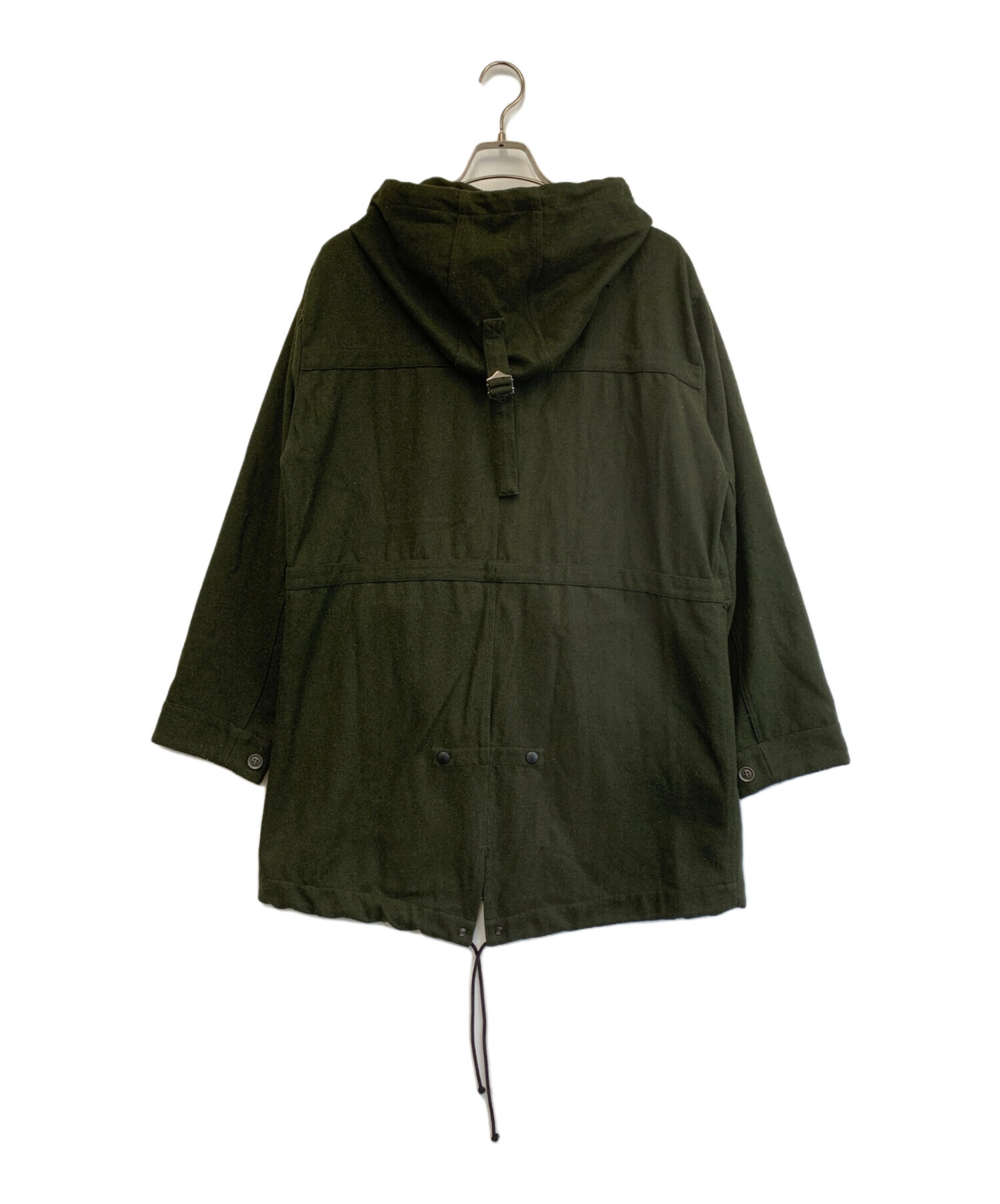 FINAL  ファイナルホーム モッズコート コート カーキ 中古・古着通販】FINAL HOME (ファイナルホーム) 多重ジップコート