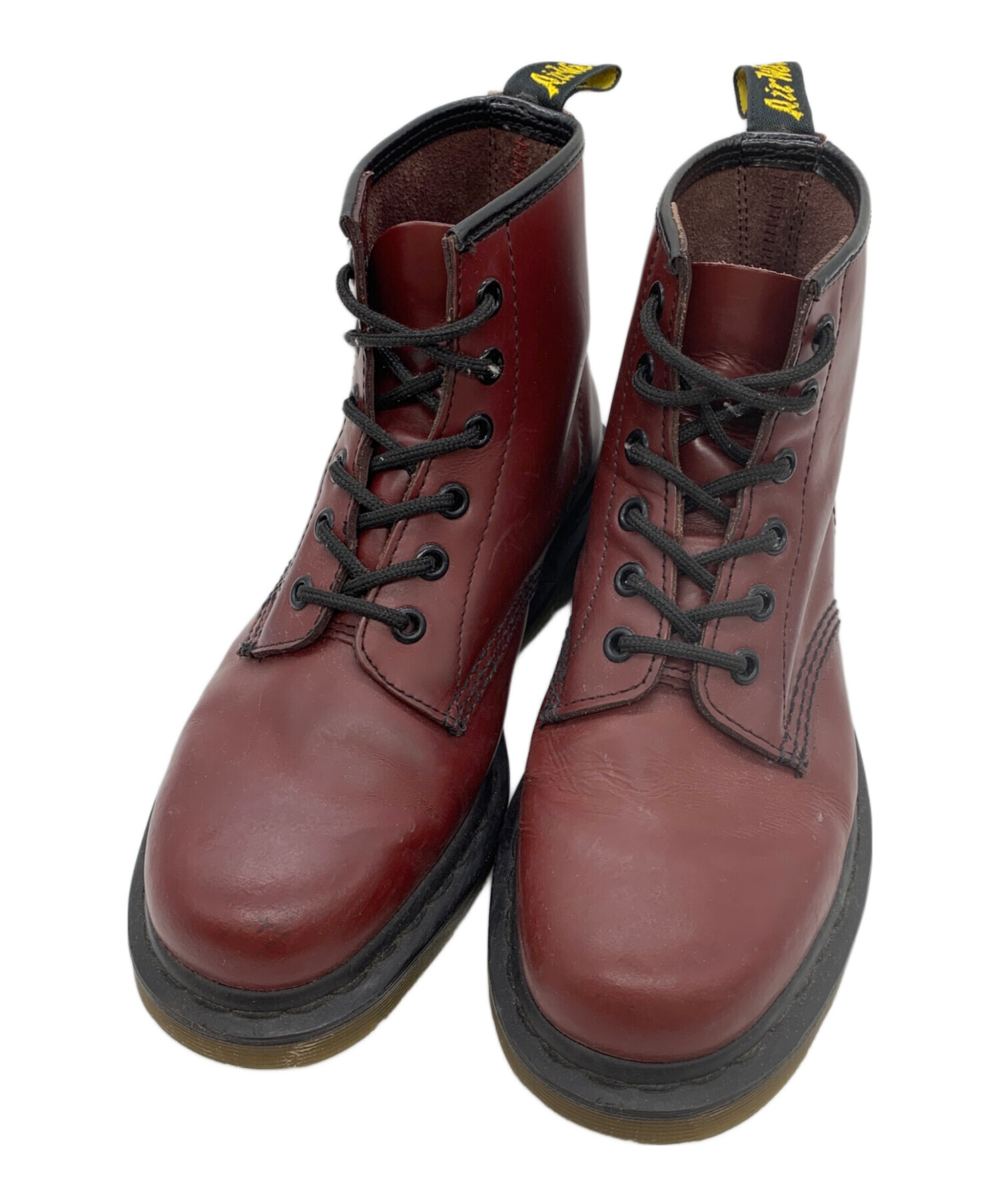 中古・古着通販】Dr.Martens (ドクターマーチン) 6ホールブーツ レッド 