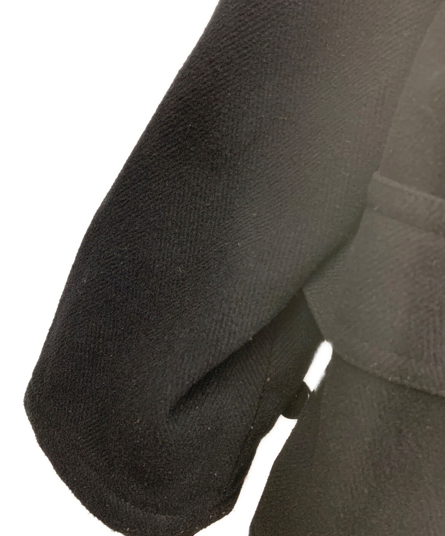 中古・古着通販】stussy (ステューシー) ダッフルコート ブラック