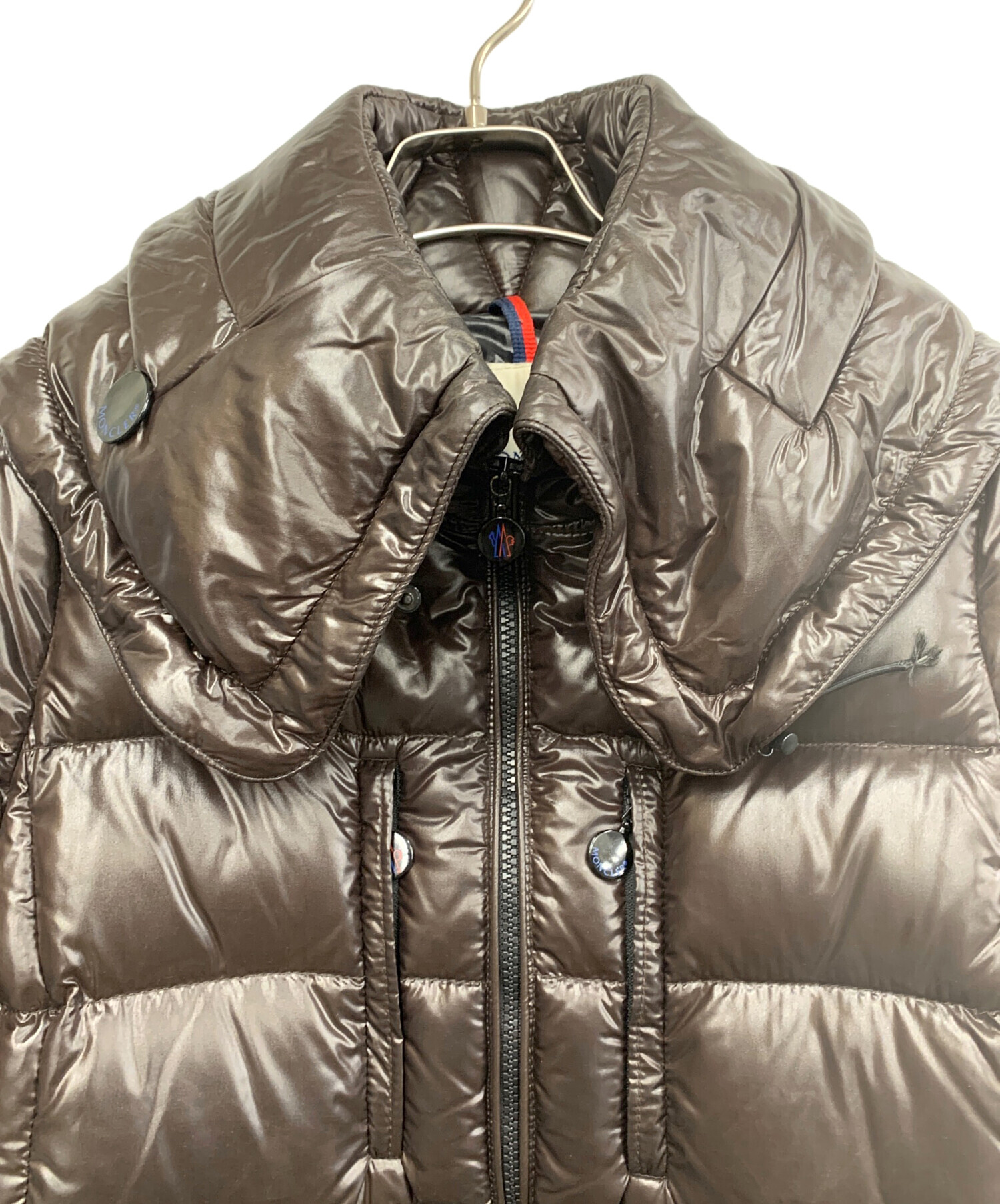 中古・古着通販】MONCLER (モンクレール) ダウンコート ブラック
