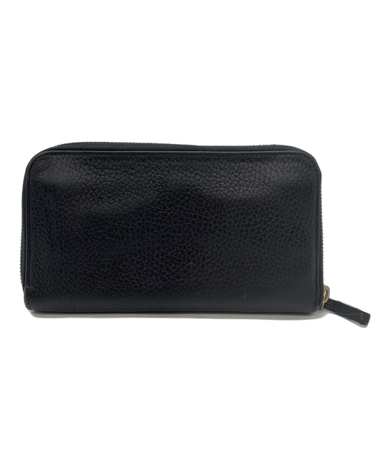 中古・古着通販】GUCCI (グッチ) 長財布 ブラック｜ブランド・古着通販