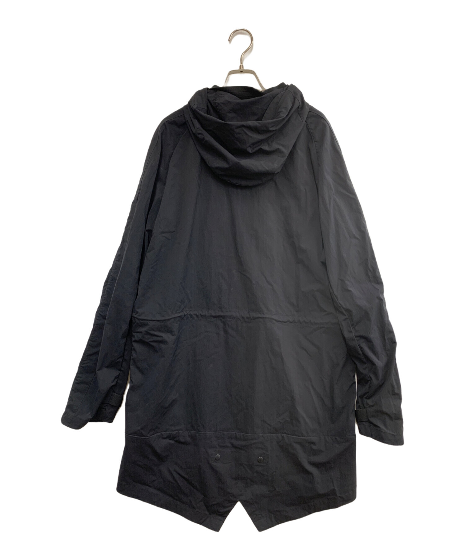 中古・古着通販】NIKE (ナイキ) ナイロンジャケット ブラック サイズ 