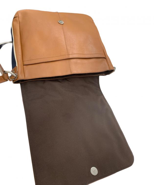 中古・古着通販】COACH (コーチ) ショルダーバッグ ブラウン｜ブランド
