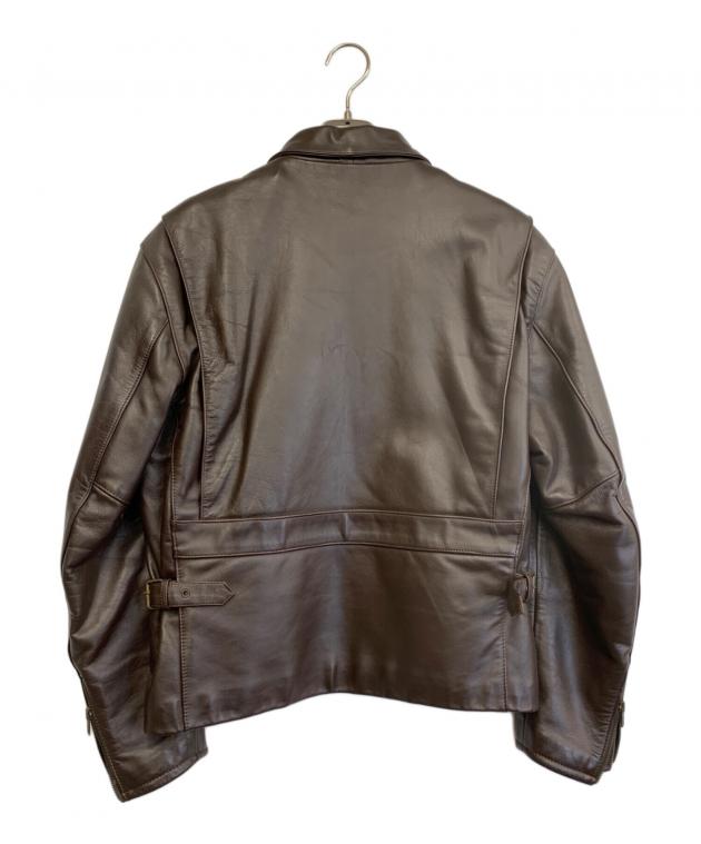 HARLEY-DAVIDSON レザージャケット ダークブラウン 中古・古着通販】HARLEY-DAVIDSON (ハーレーダビッドソン) レザー
