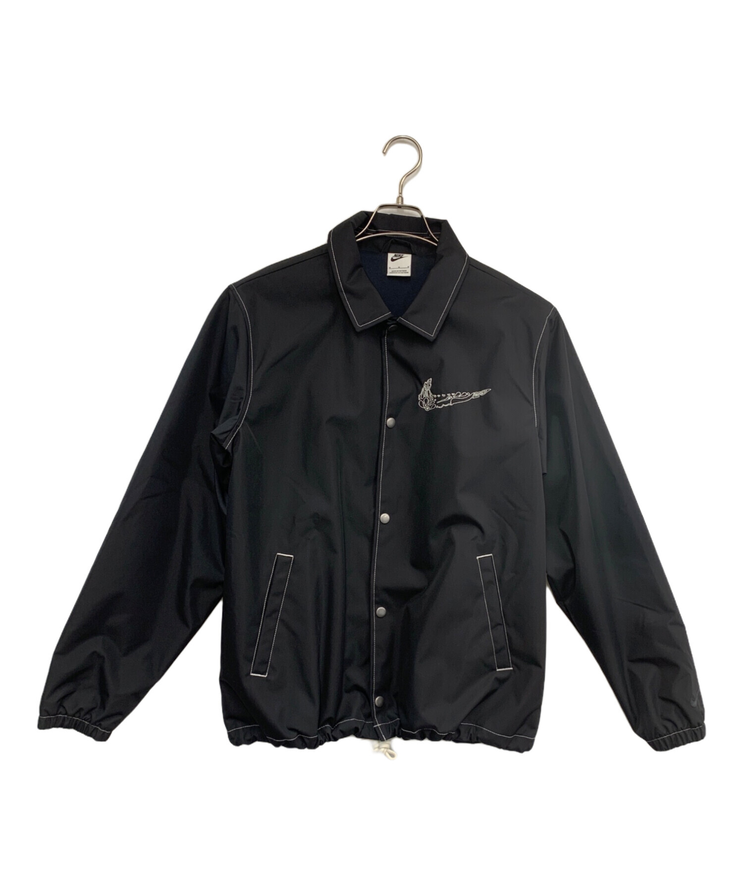 中古・古着通販】NIKE (ナイキ) コーチジャケット ブラック サイズ:M