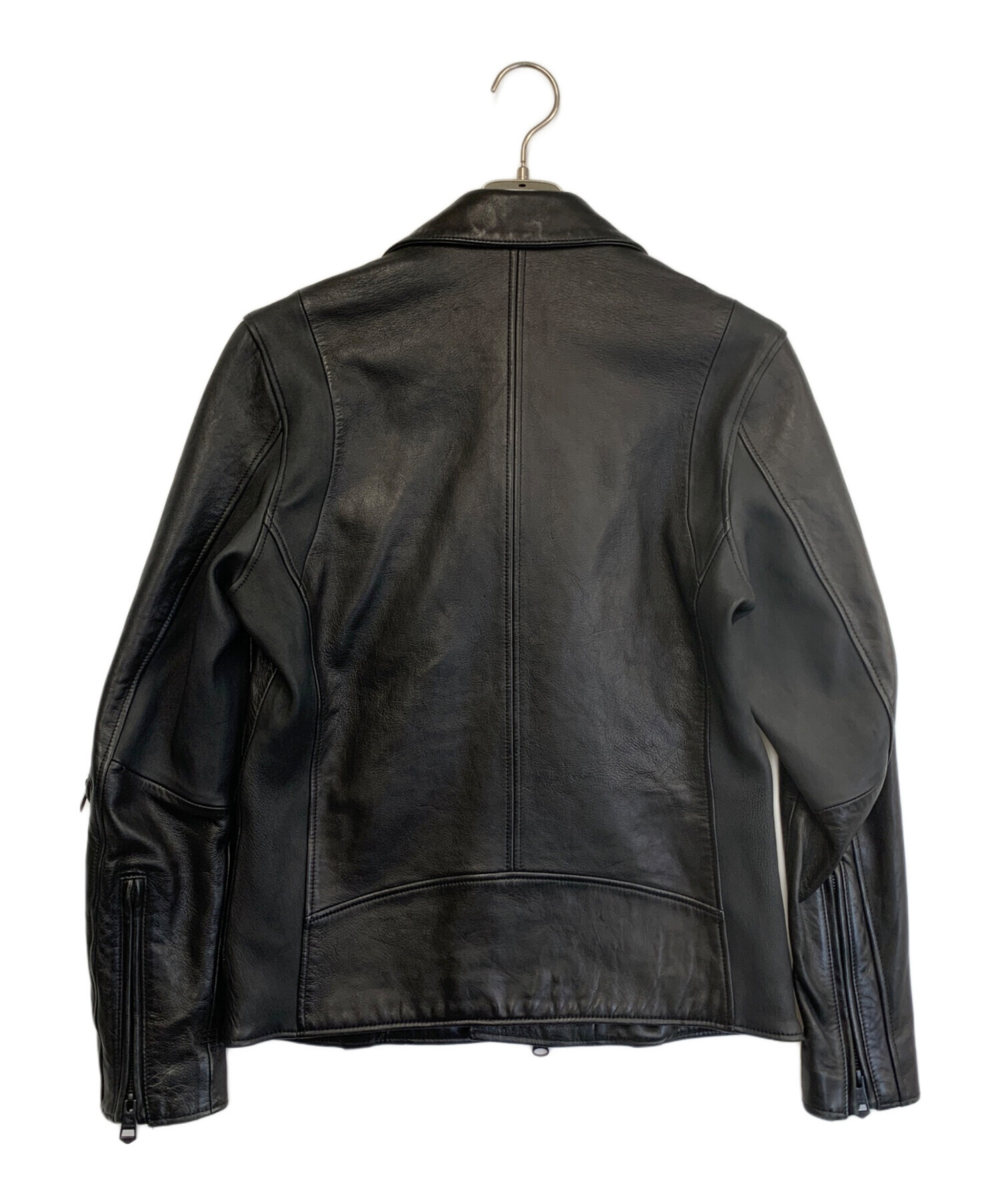 【新品/未使用】1PIU1UGUALE3 ブラックライダースジャケット 中古・古着通販】1PIU1UGUALE3 RELAX (ウノピゥウノウグァーレトレ