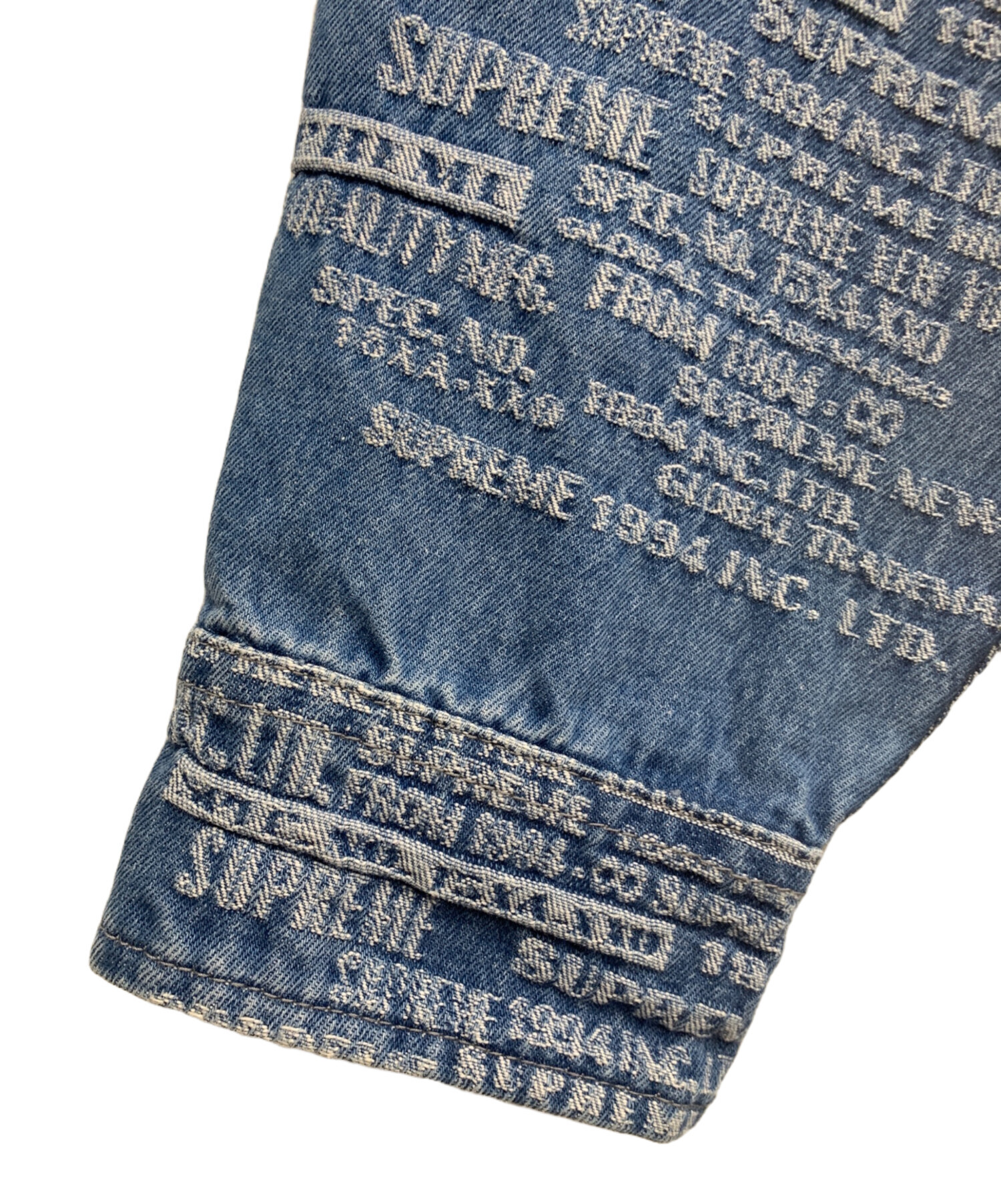 中古・古着通販】SUPREME (シュプリーム) Trademark Jacquard Denim