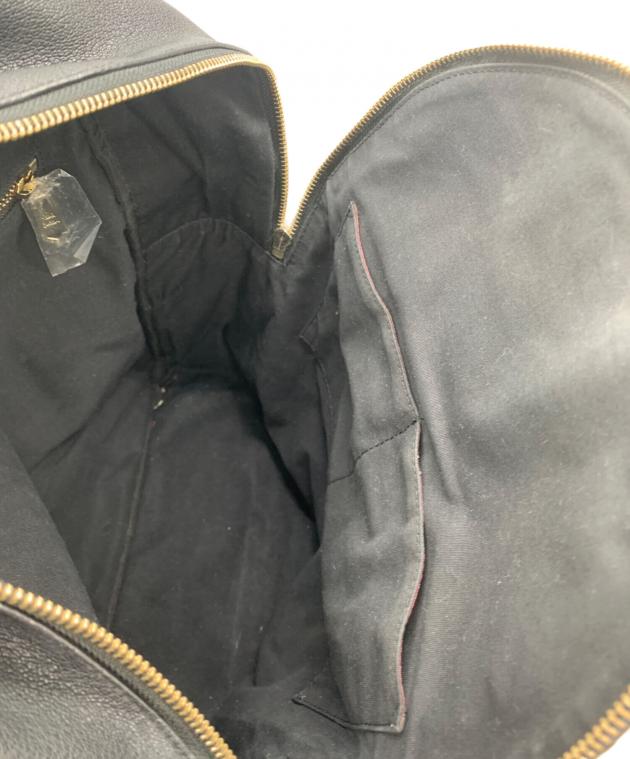 中古・古着通販】PAUL SMITH (ポールスミス) レザーリュック ブラック
