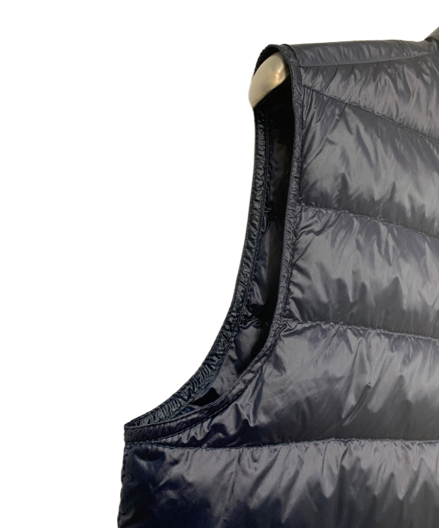 中古・古着通販】MONCLER (モンクレール) ダウンベスト ネイビー