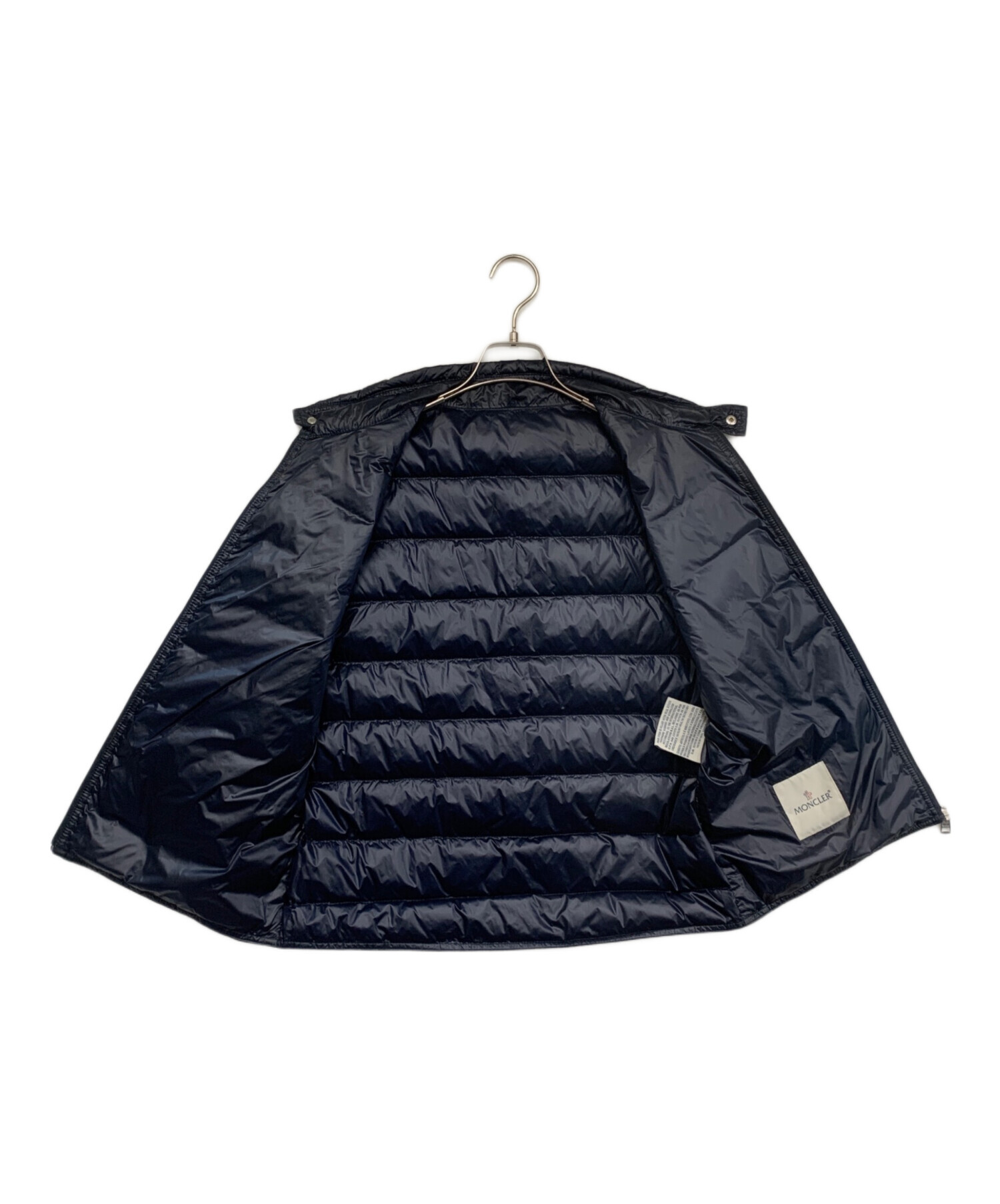 中古・古着通販】MONCLER (モンクレール) ダウンベスト ネイビー