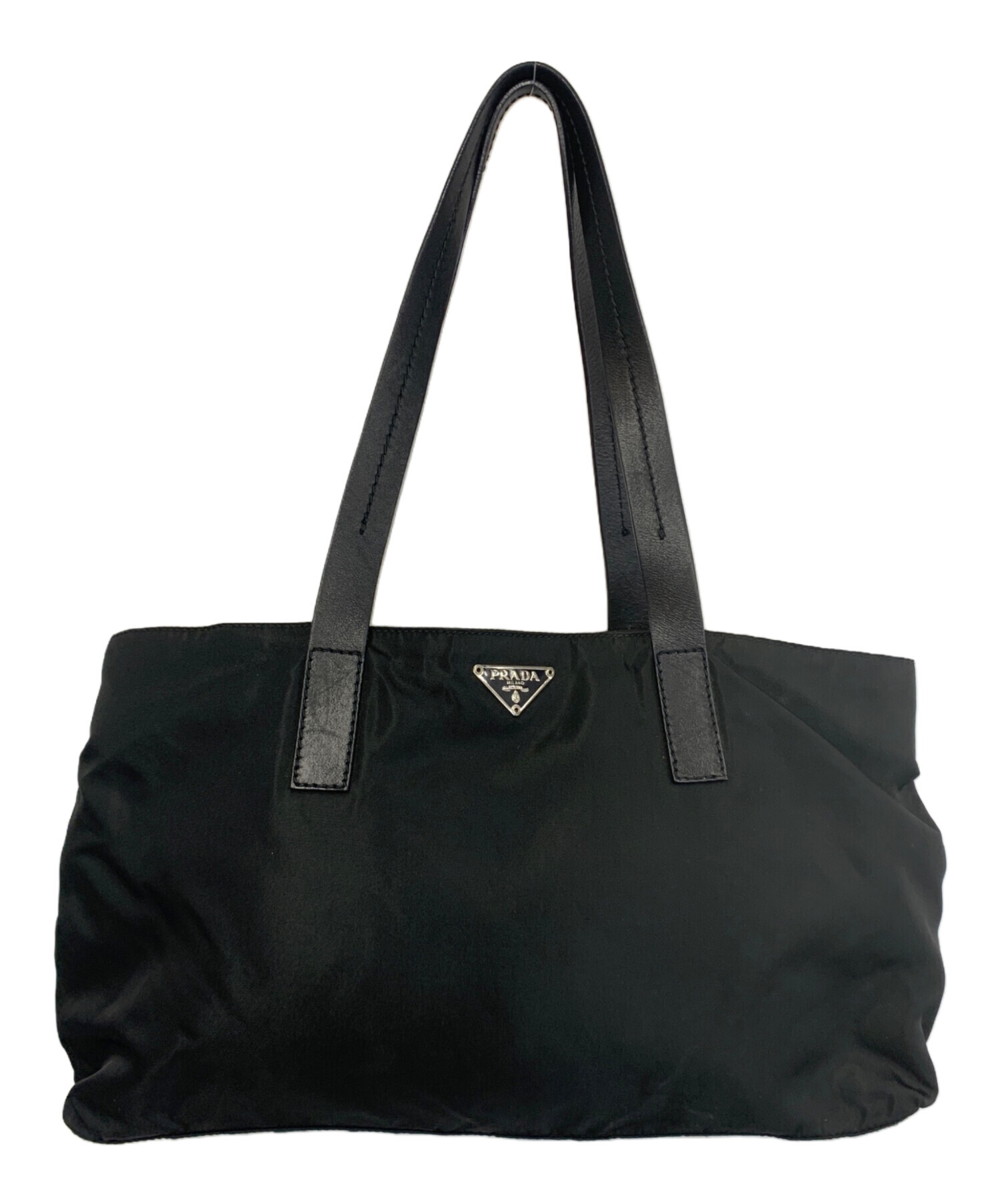 中古・古着通販】PRADA (プラダ) ナイロントートバッグ ブラック