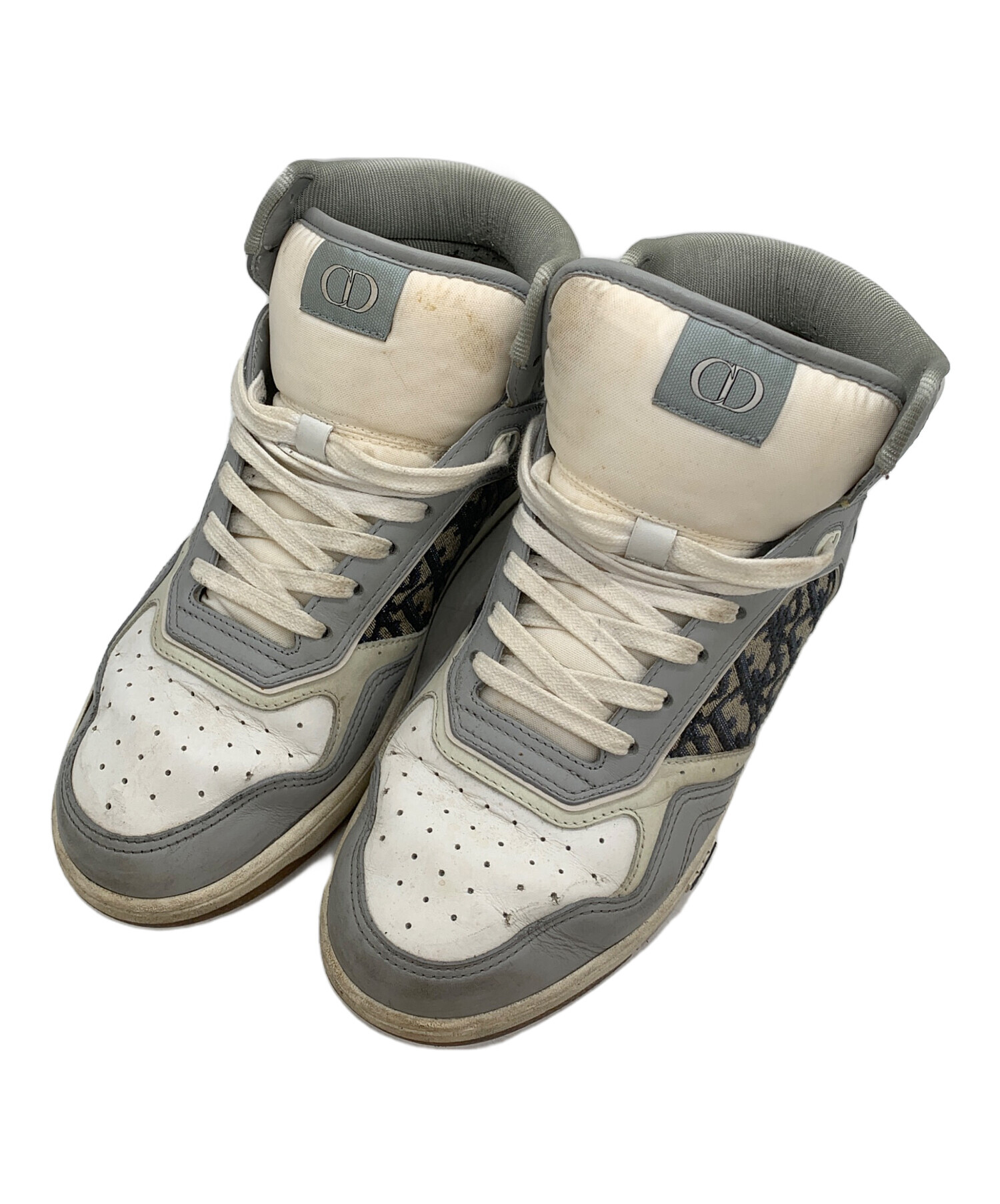 中古・古着通販】Dior (ディオール) ハイカットスニーカー グレー 