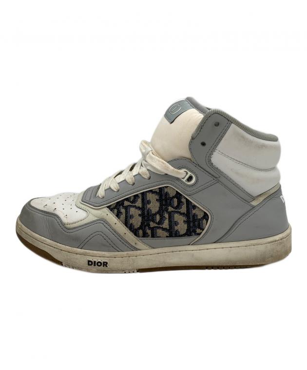 中古・古着通販】Dior (ディオール) ハイカットスニーカー グレー 