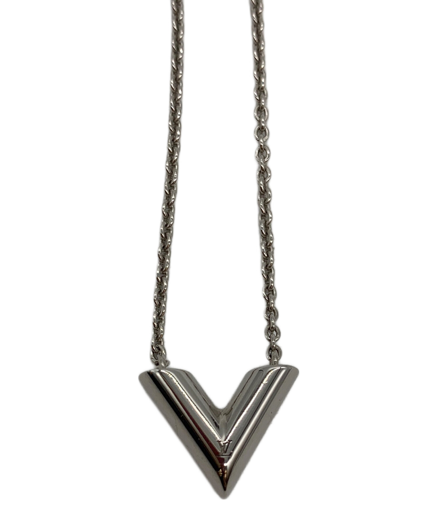 中古・古着通販】LOUIS VUITTON (ルイ ヴィトン) ネックレス シルバー