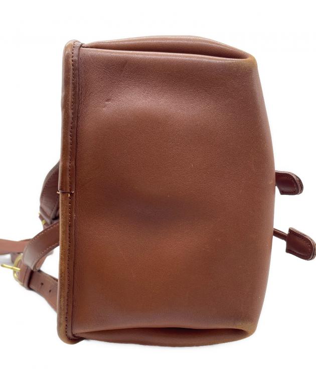 中古・古着通販】COACH (コーチ) レザーリュック ブラウン｜ブランド