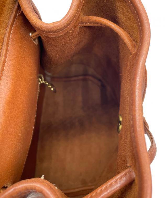 中古・古着通販】COACH (コーチ) レザーリュック ブラウン｜ブランド