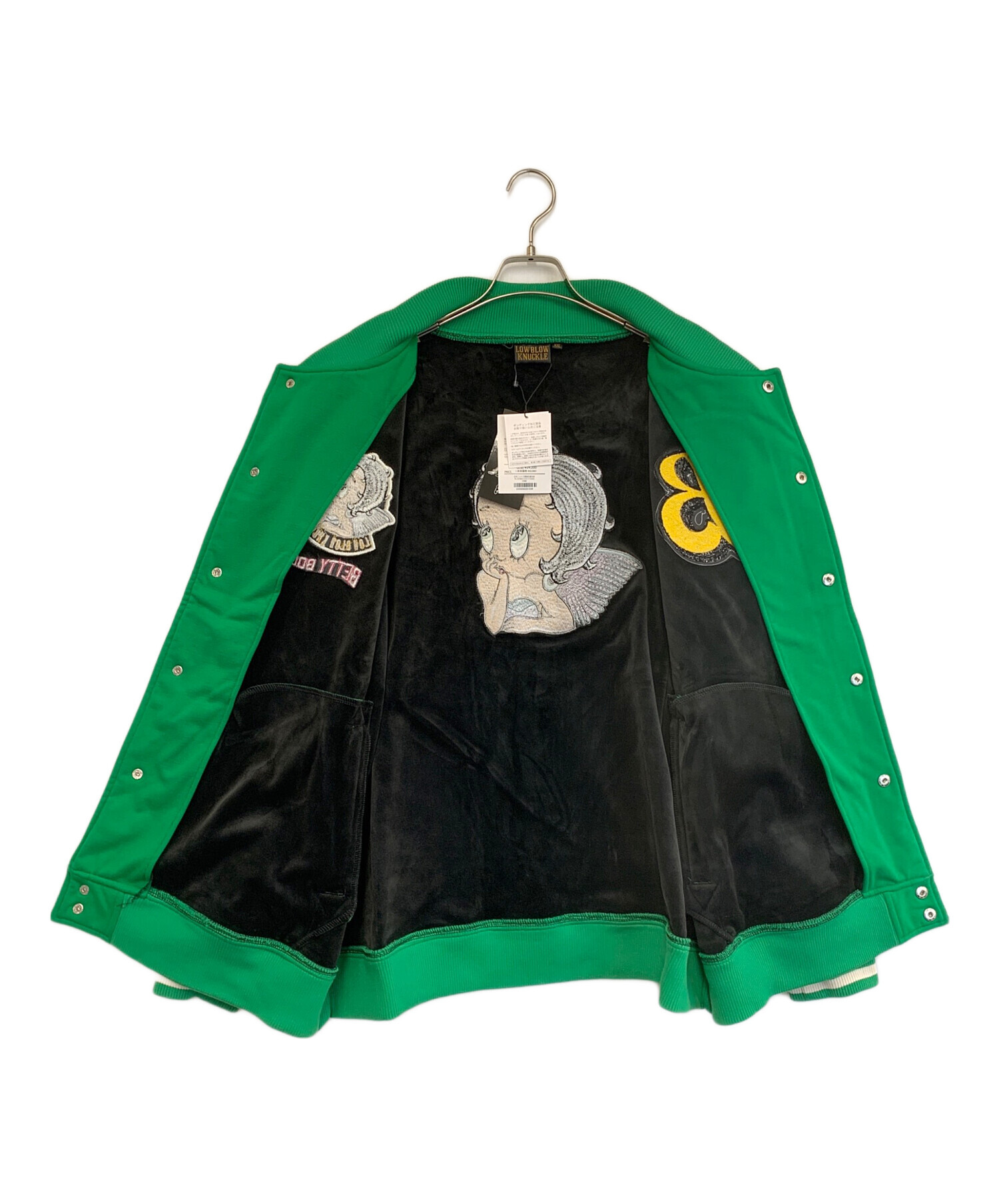 中古・古着通販】LowBlowKnuckle (ロウブロウナックル) スタジャン 